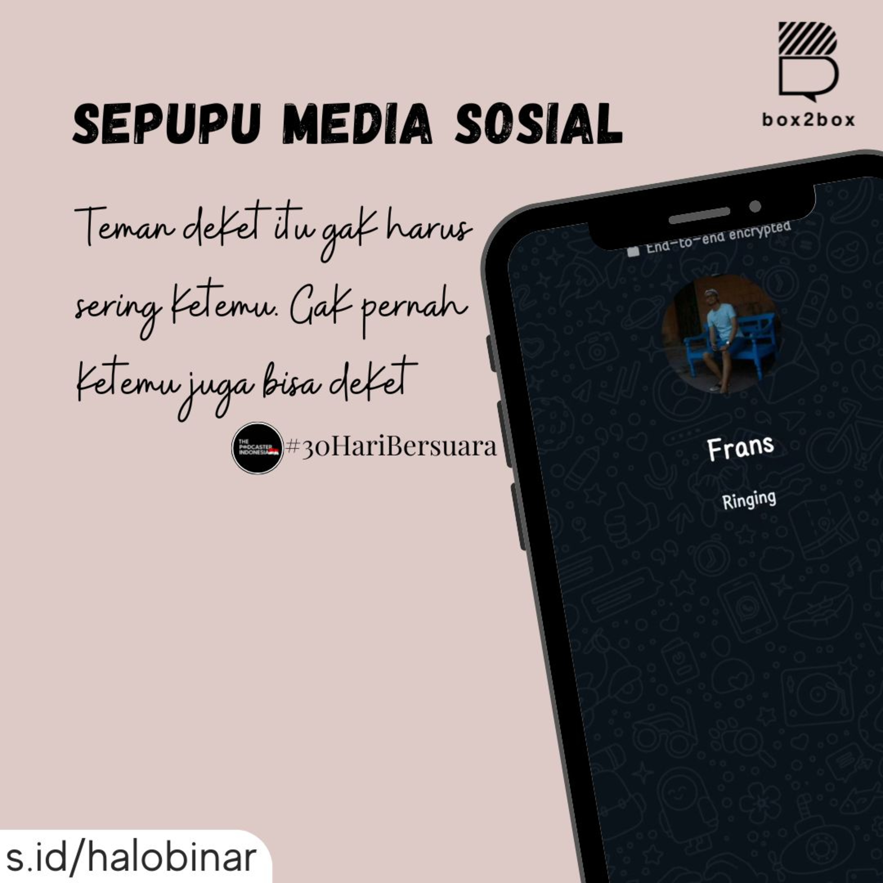 Binar Fajar Senja - A Long Distance Call Series