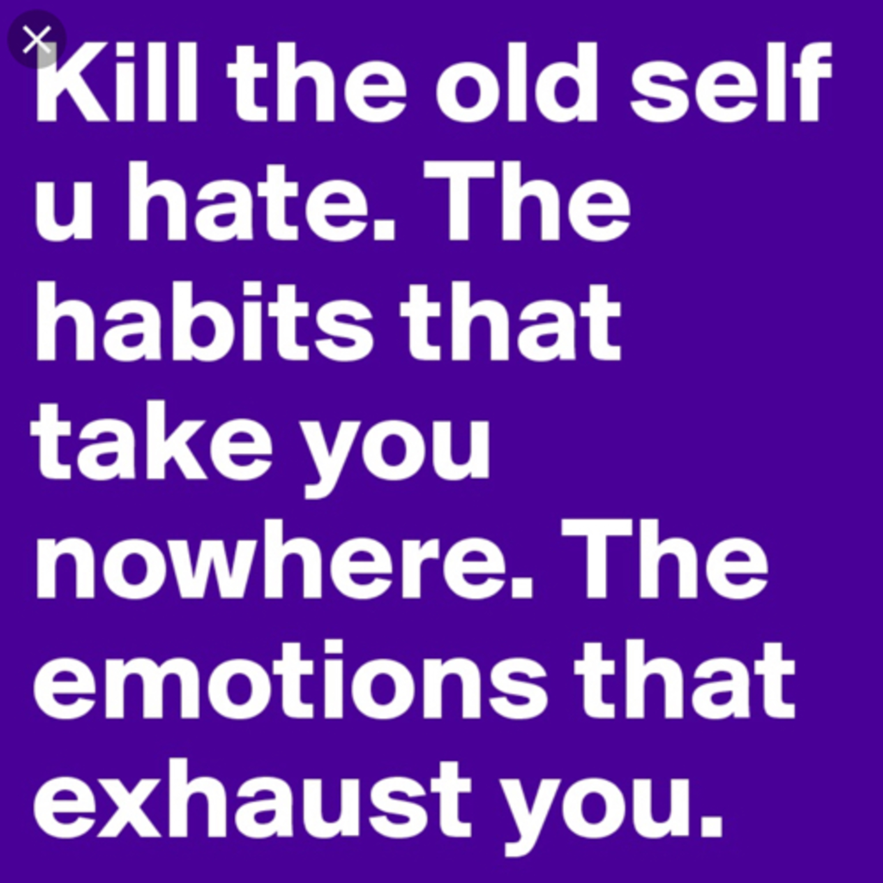KILL THE OLD U