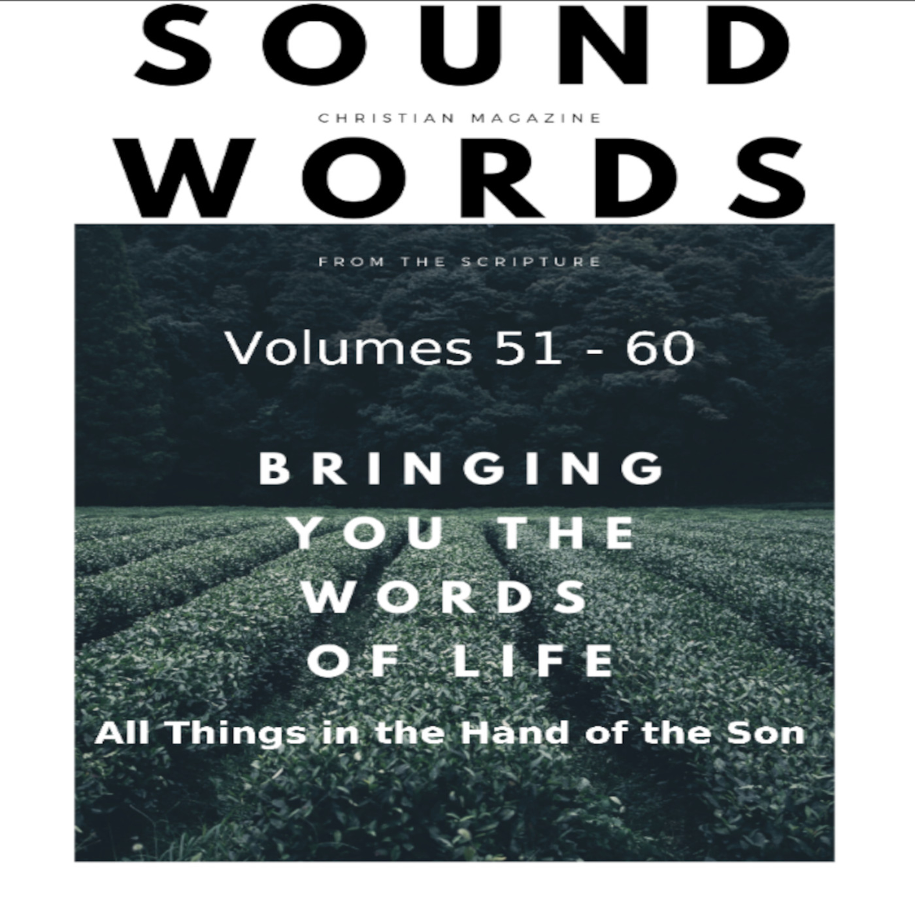 Sound Words, All Things in the Hand of the Son