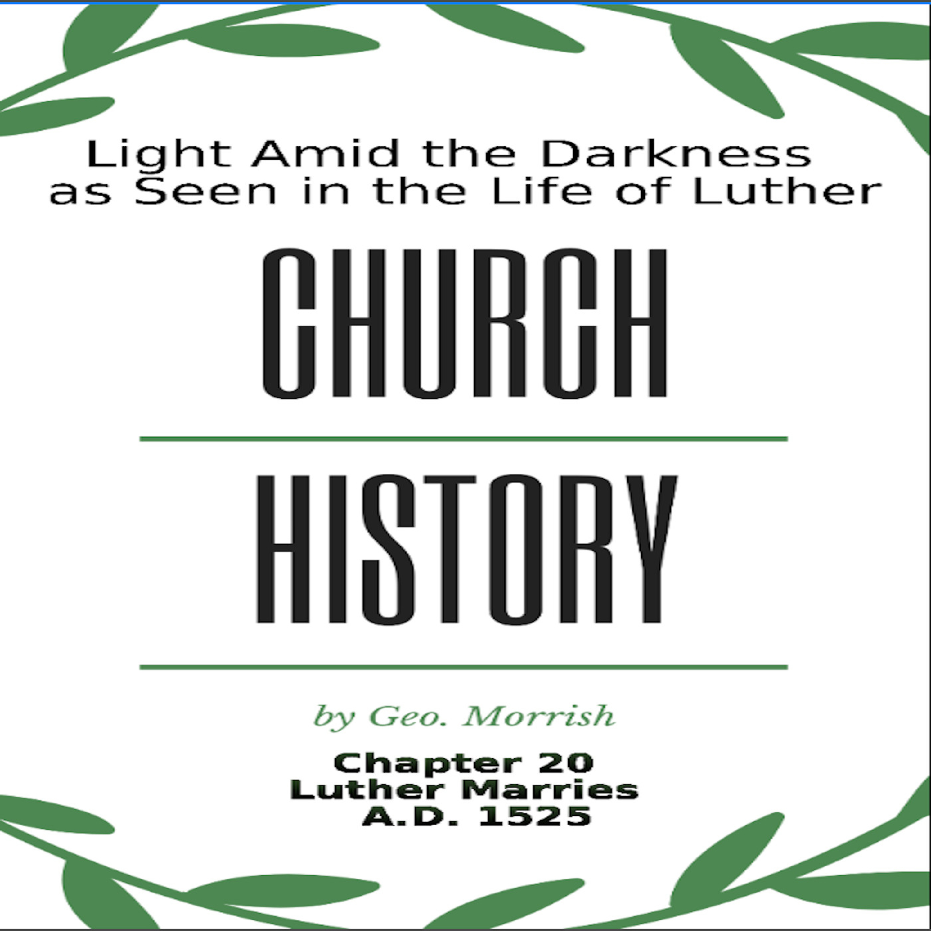 Church History, Light Amid the Darkness, Luther, Chapter 20, Luther Marries episode artwork