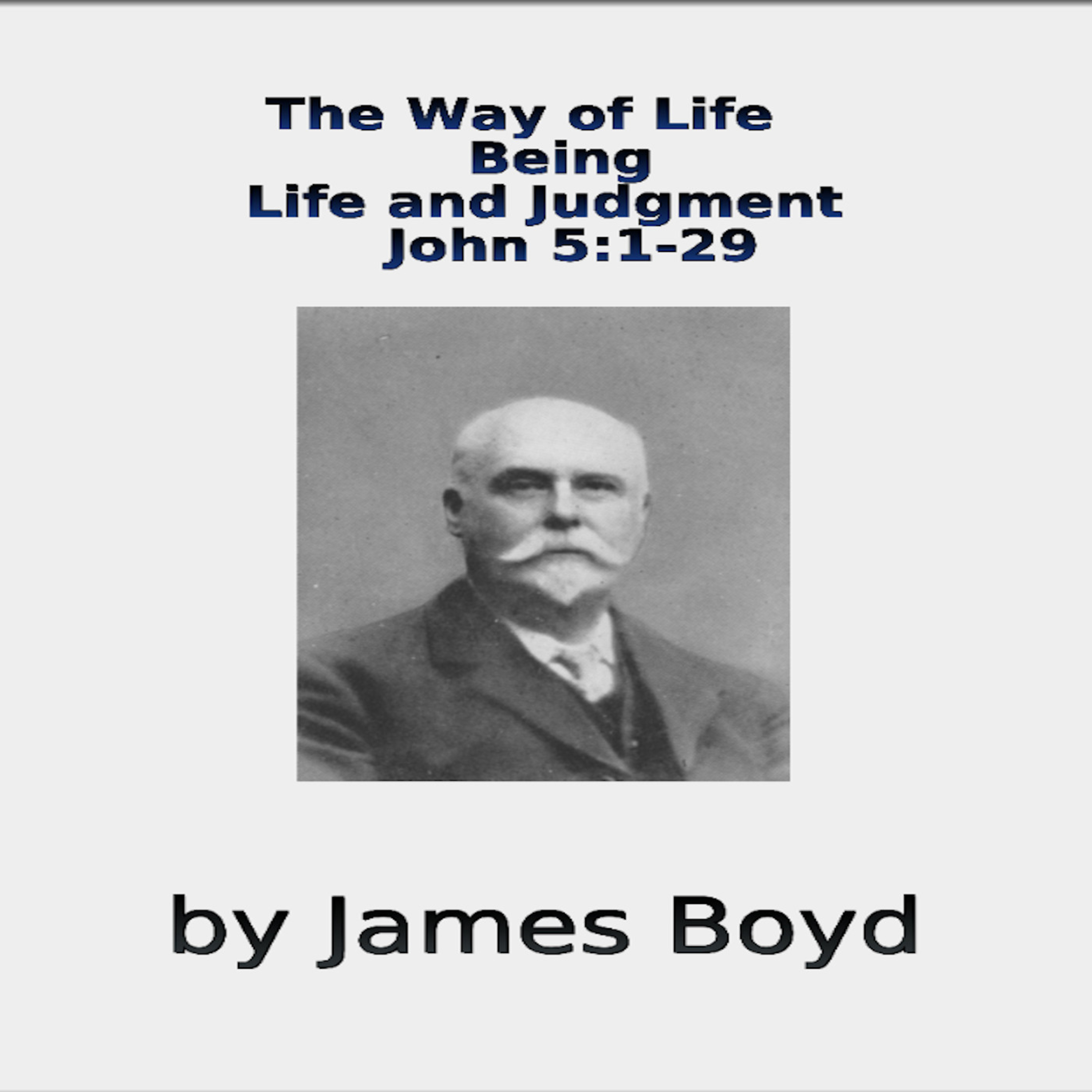 The Way of Life, Being, Life and Judgment John 5, by James Boyd