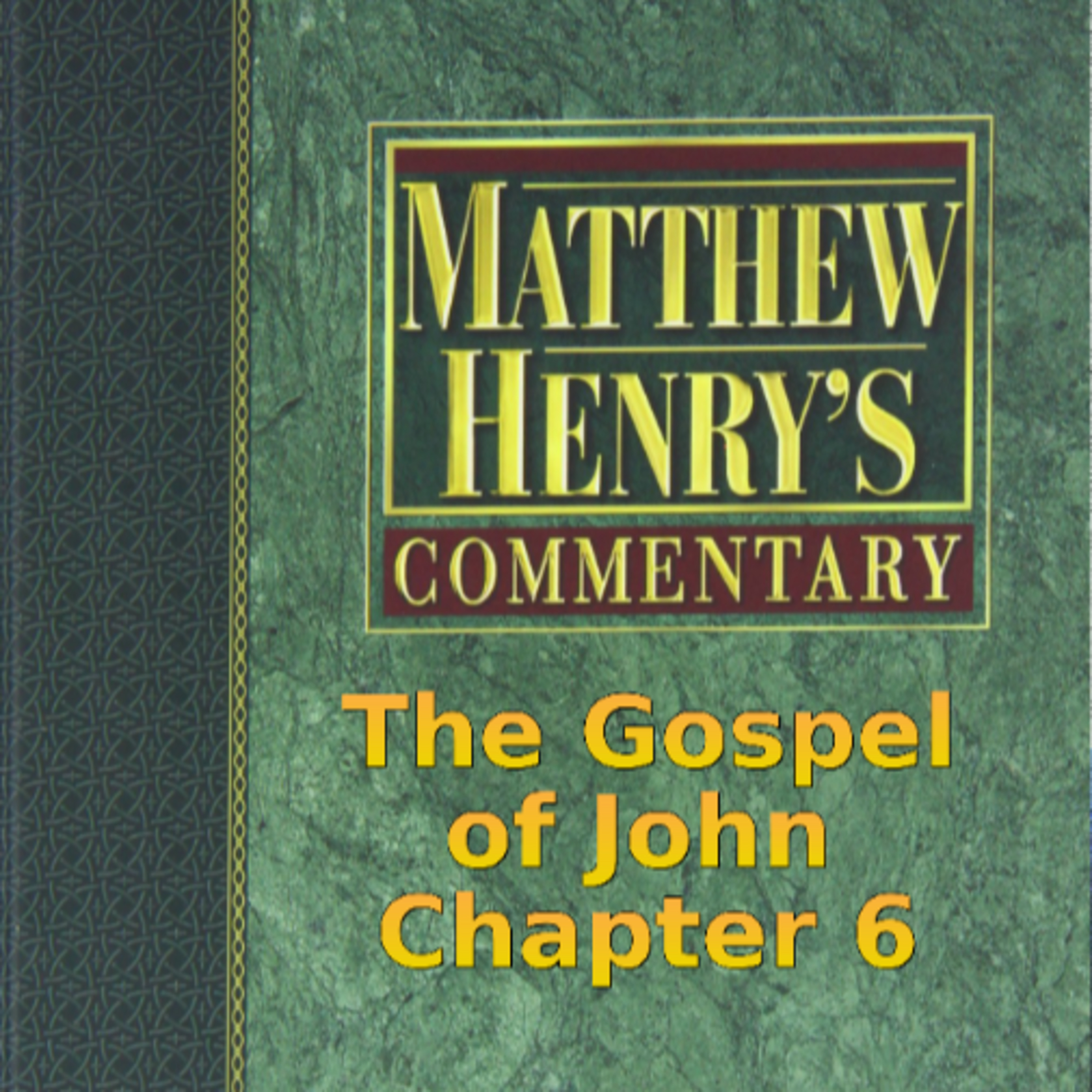 Matthew Henry's Commentary on the Whole Bible. Audio produced by Irv Risch. John, Chapter 6 episode artwork