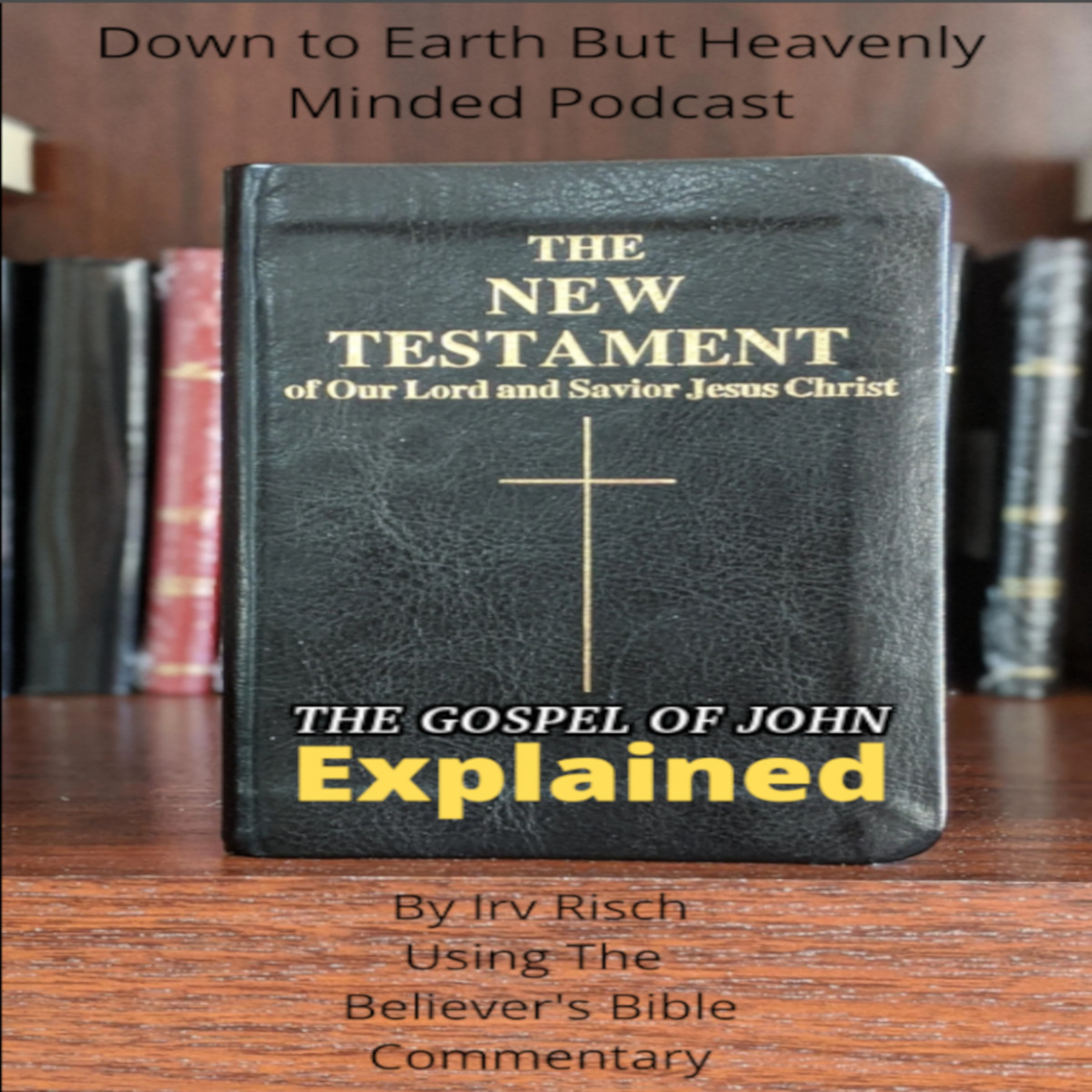 The New Testament Explained, On Down to Earth But Heavenly Minded Podcast, John 15