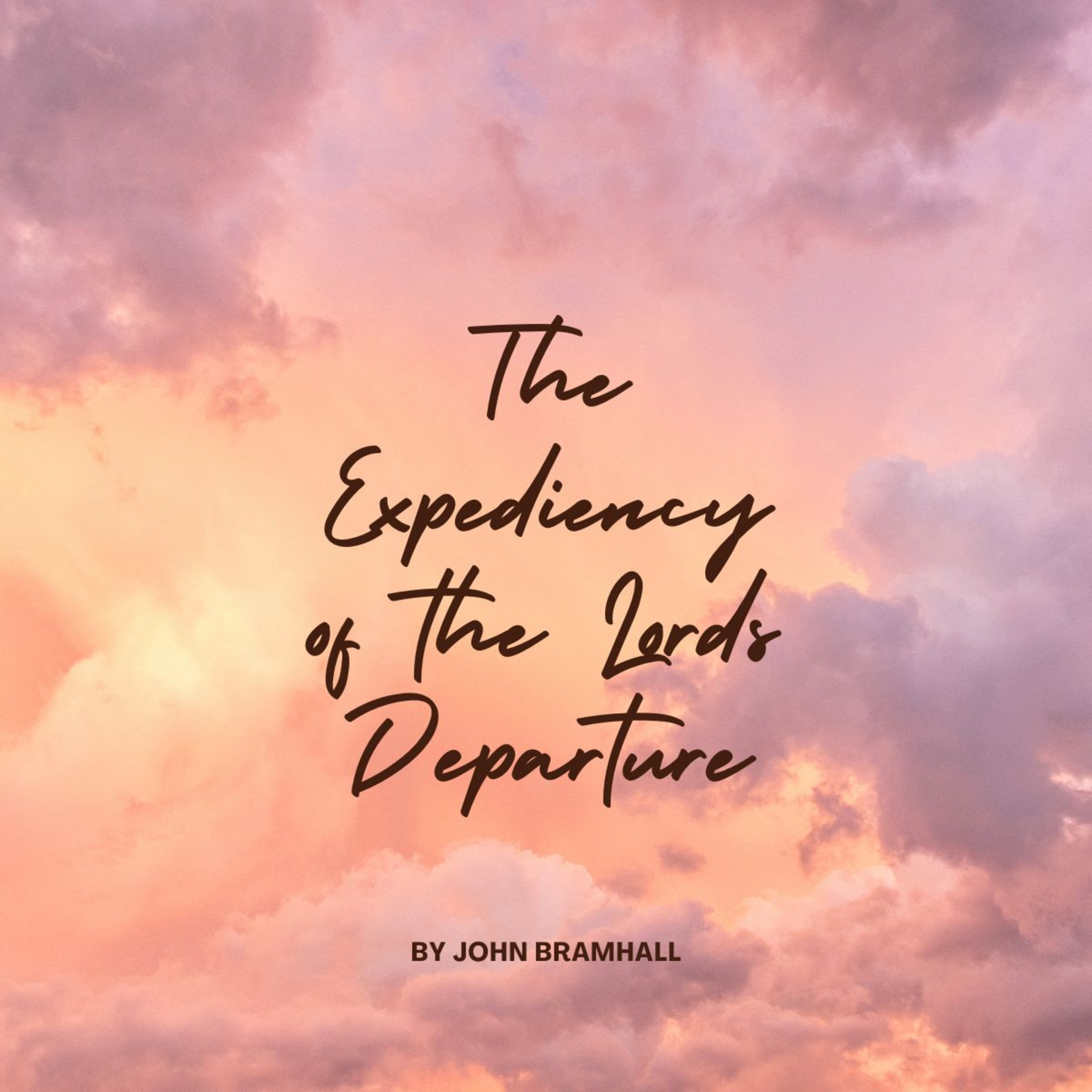 The Expediency of the Lord's Departure episode artwork
