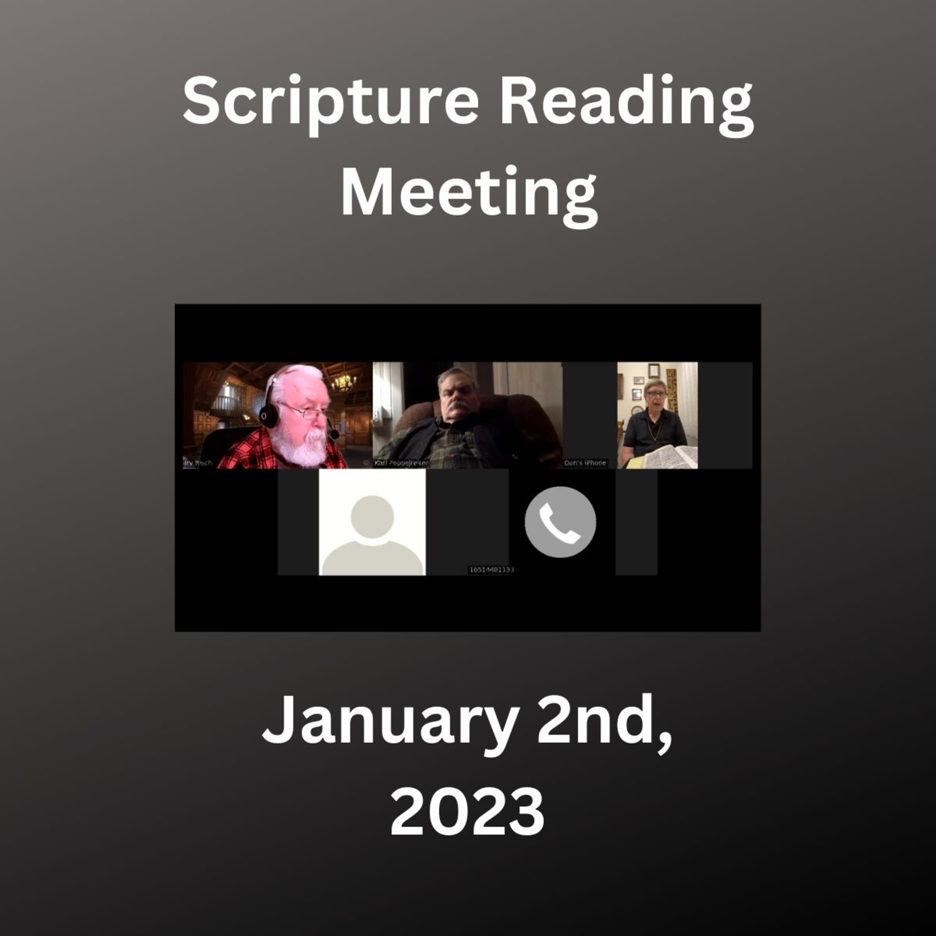 Scripture Reading Meeting on January 2, 2023, Last part of Romans Chapter 5. episode artwork