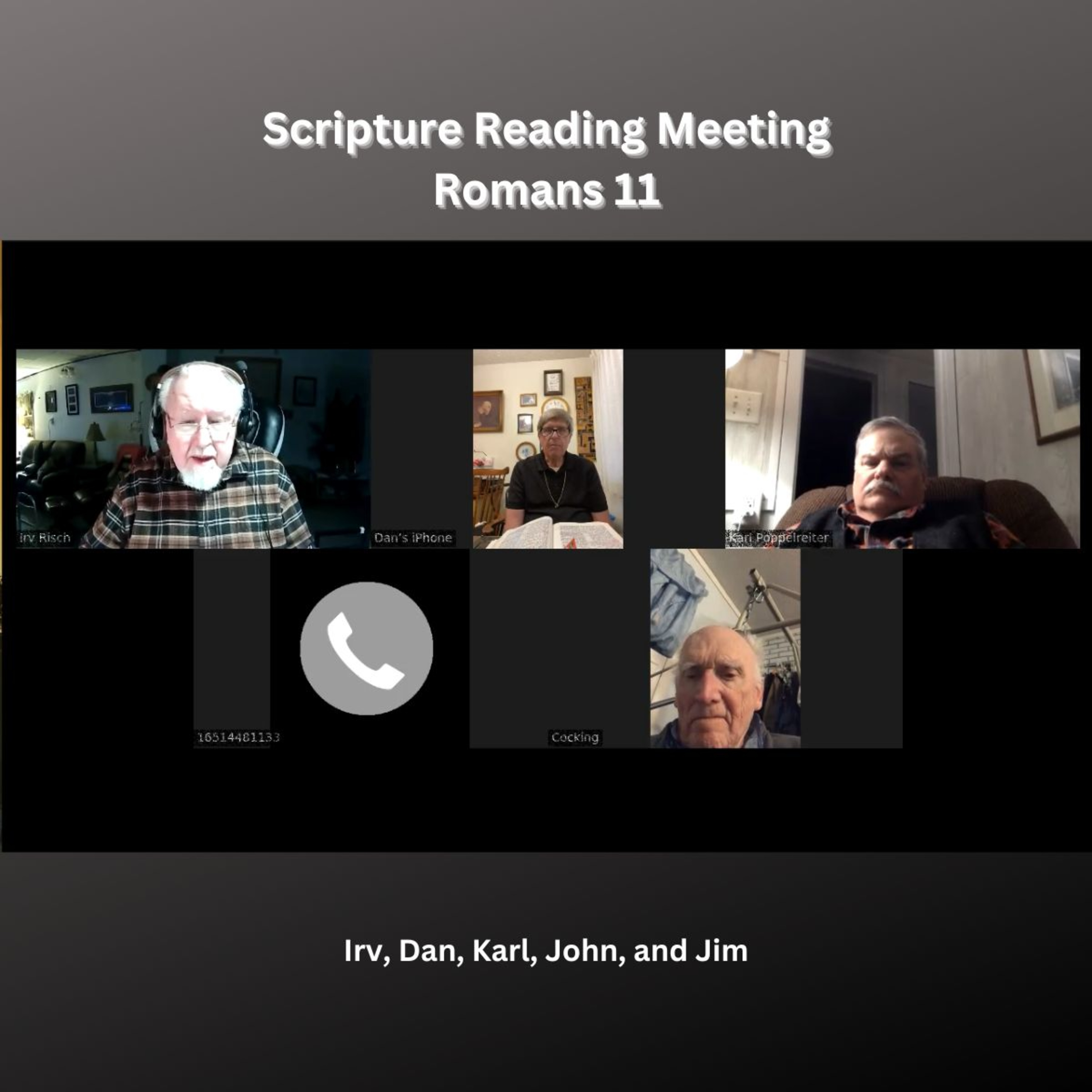 Scripture Reading Meeting 2-20-2023, Romans 11 episode artwork