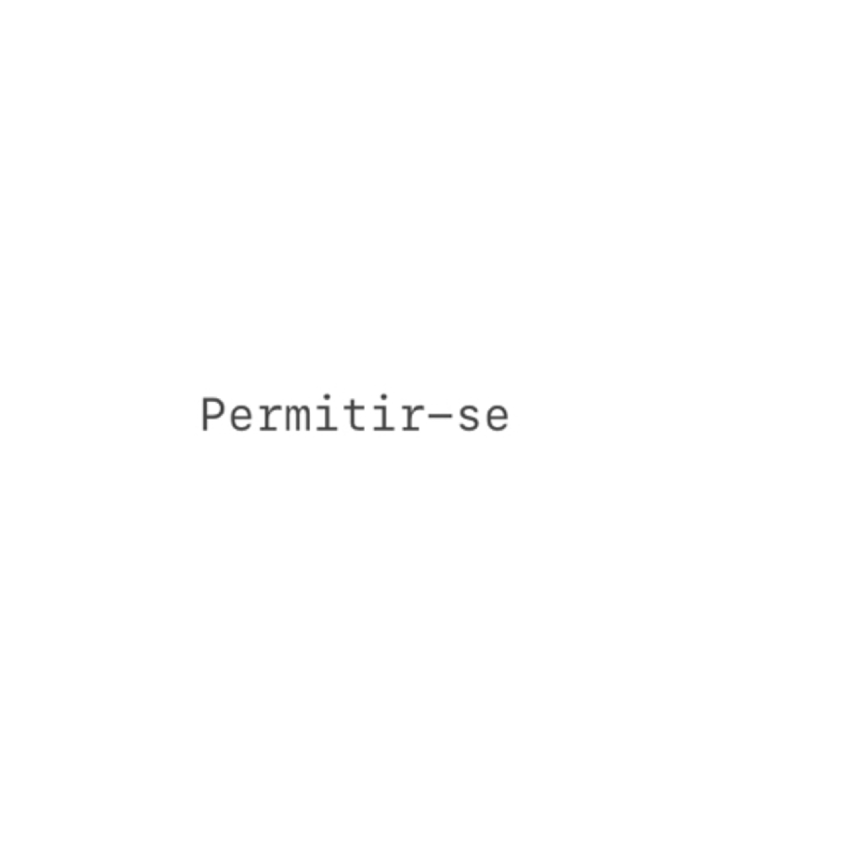 15. Permitir-se
