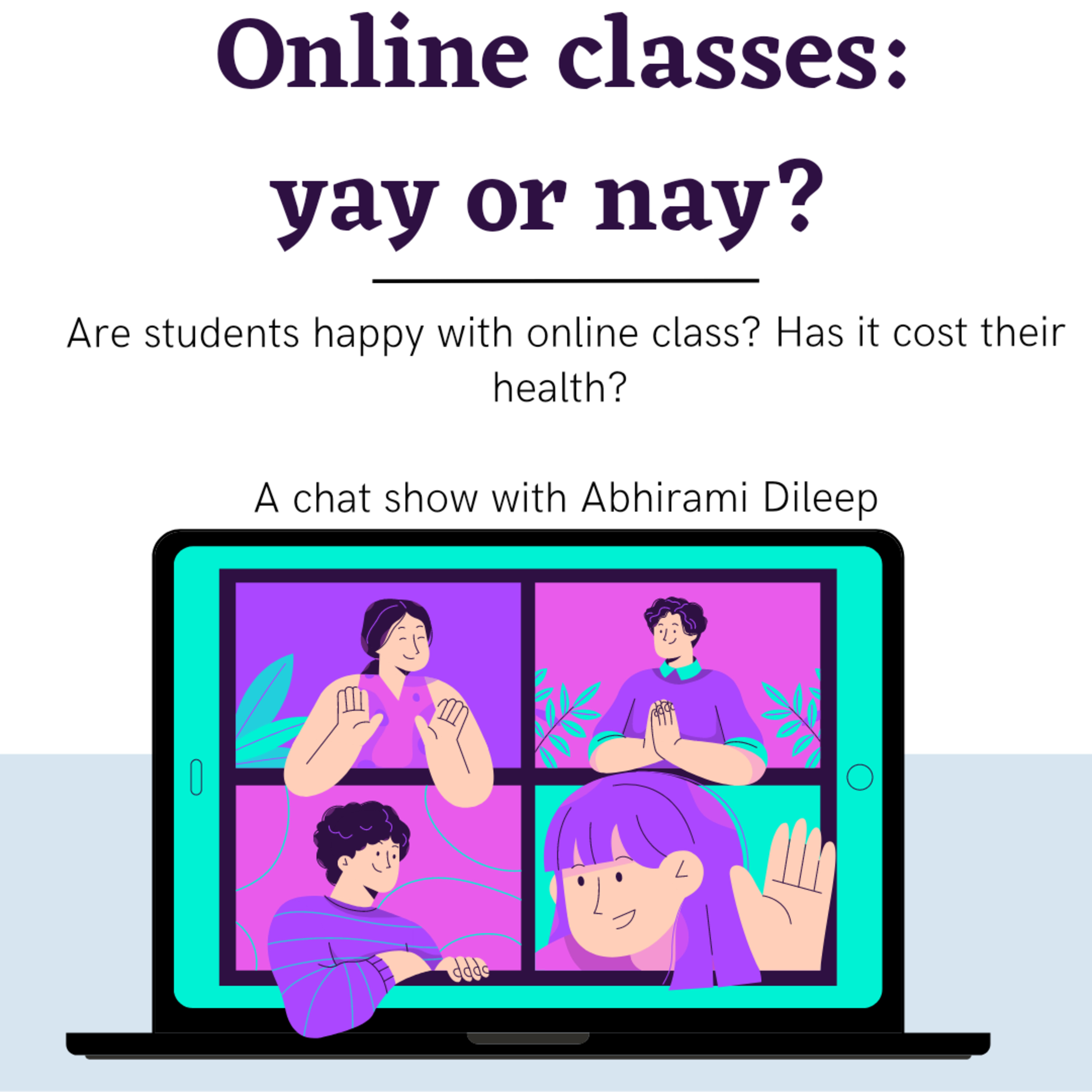 Online classes yay or nah? | Chat with Abhirami Dileep episode artwork