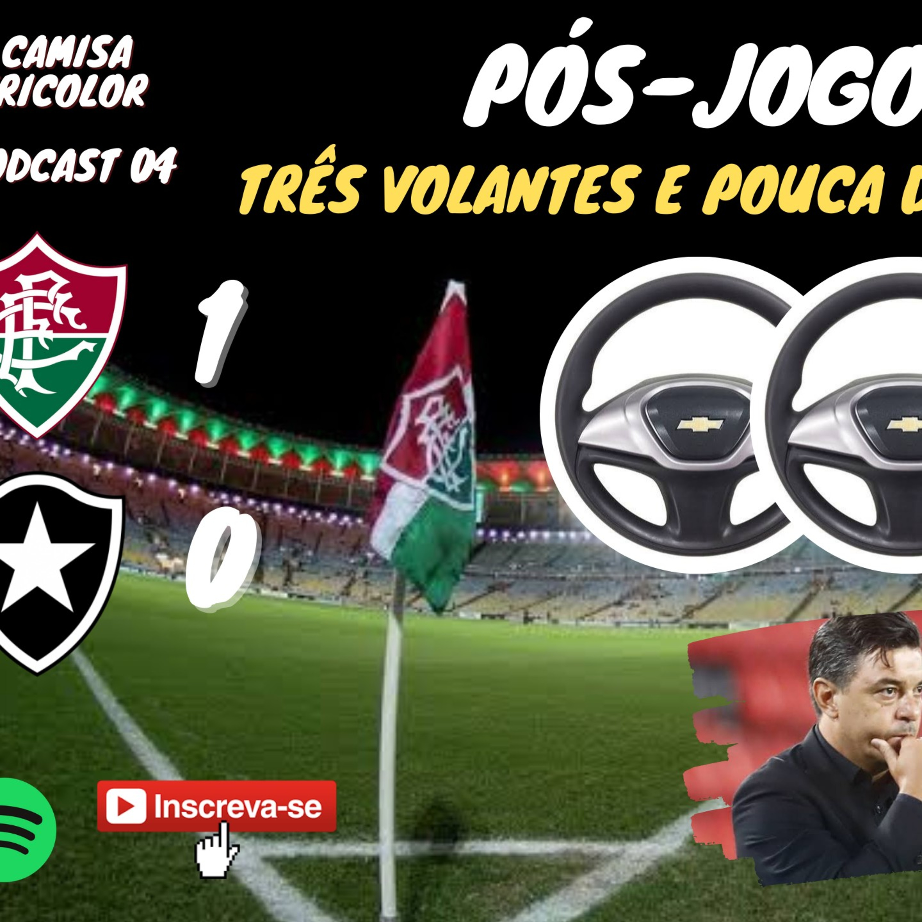 DÁ PRA VENCER O RIVER? | PÓS-JOGO: FLU X BOTA | SUFOCO! | PODCAST 04