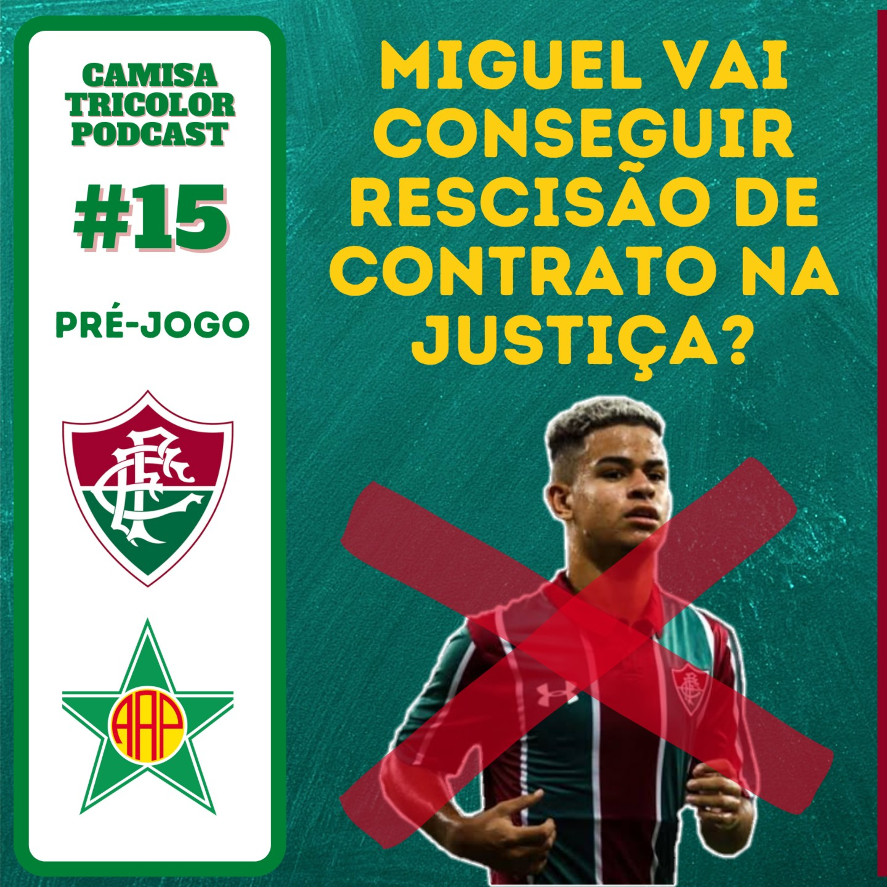MIGUEL DE SAÍDA | PRÉ-JOGO: FLU X PORTUGUESA | FRED É O MAIOR ÍDOLO? | MLKS DE XERÉM BRILHAM | #15
