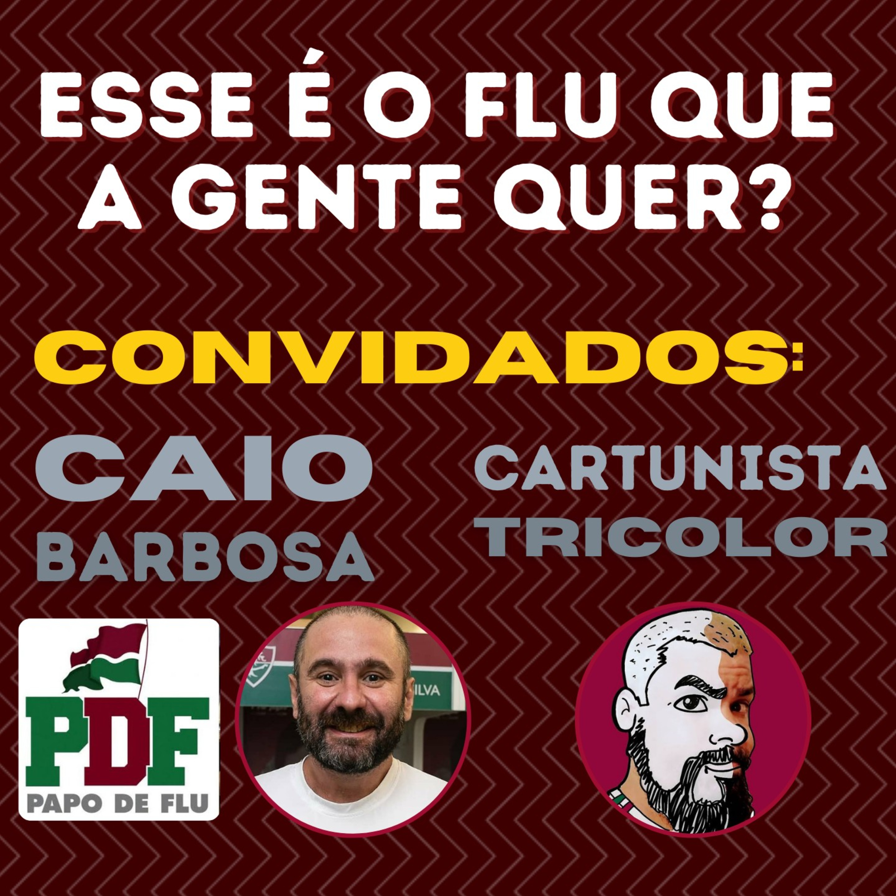 RESENHA DE SEGUNDA | CAIO DO PDF E CARTUNISTA TRICOLOR SÃO OS CONVIDADOS| #1