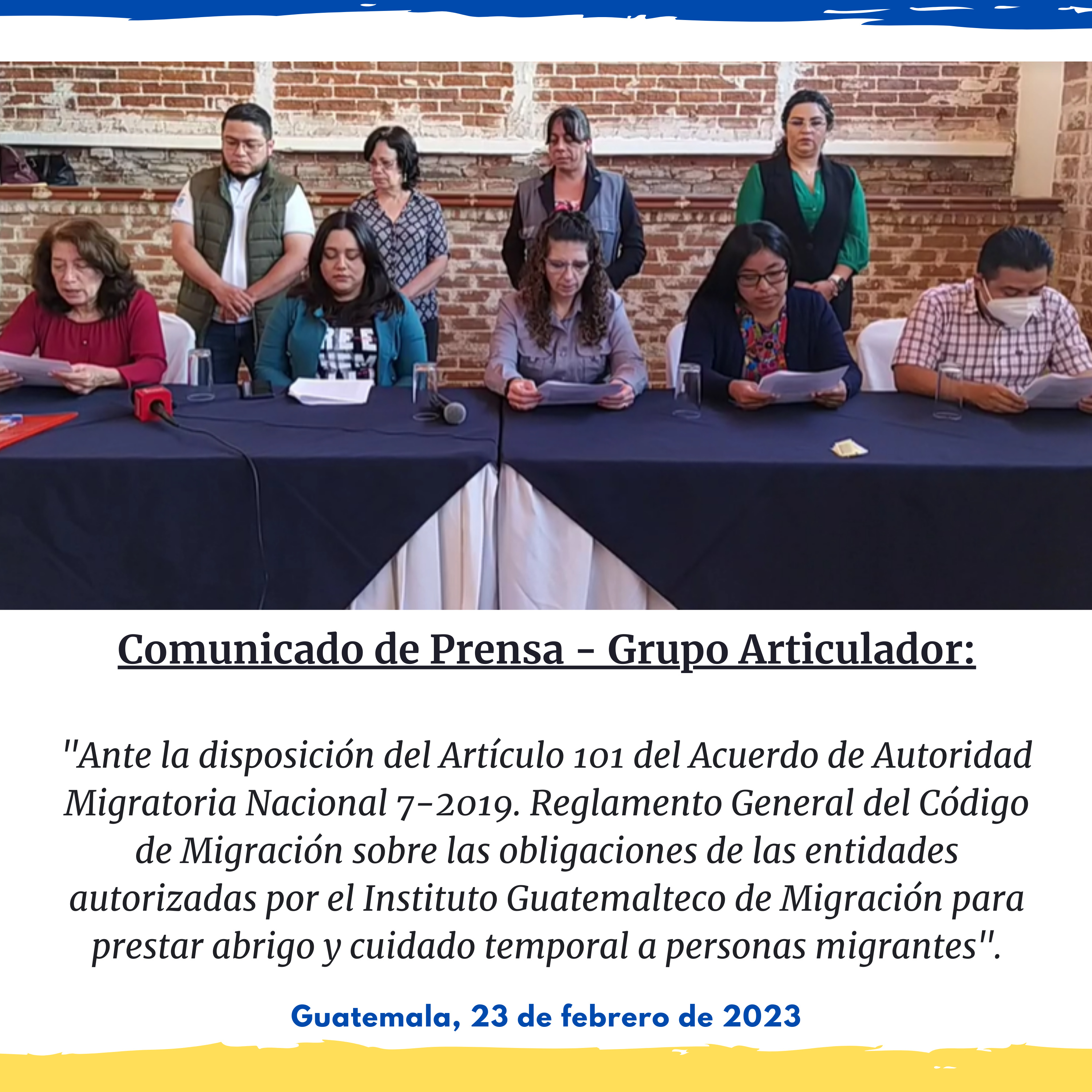 Pastoral de Movilidad Humana CEG