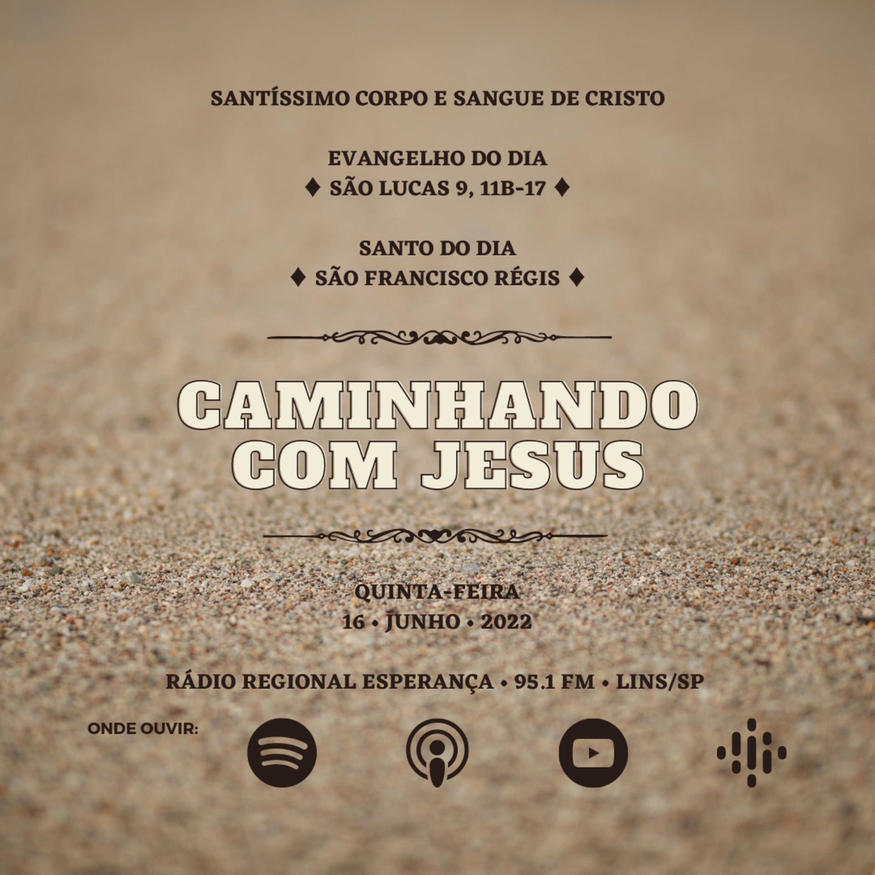 CAMINHANDO COM JESUS