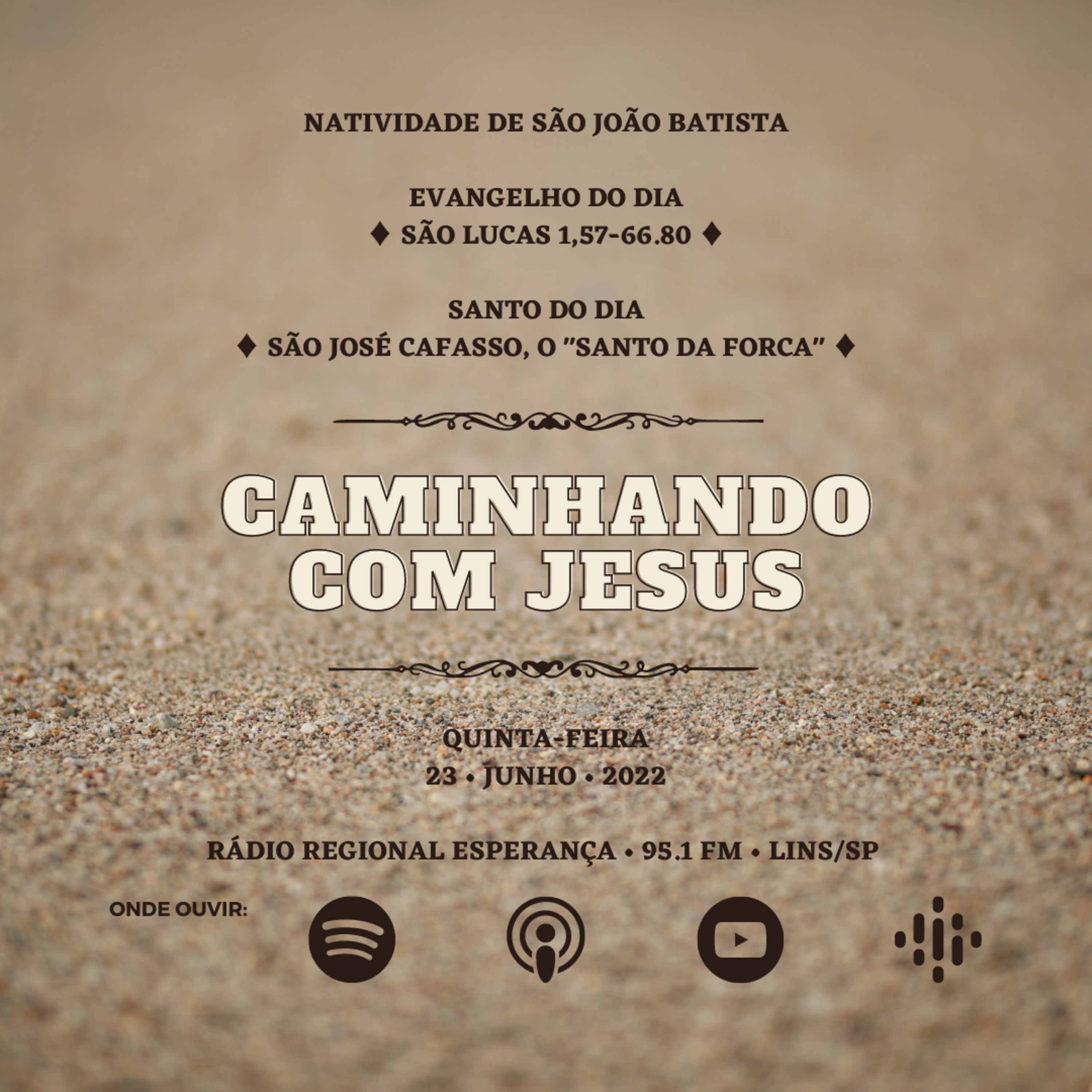 CAMINHANDO COM JESUS