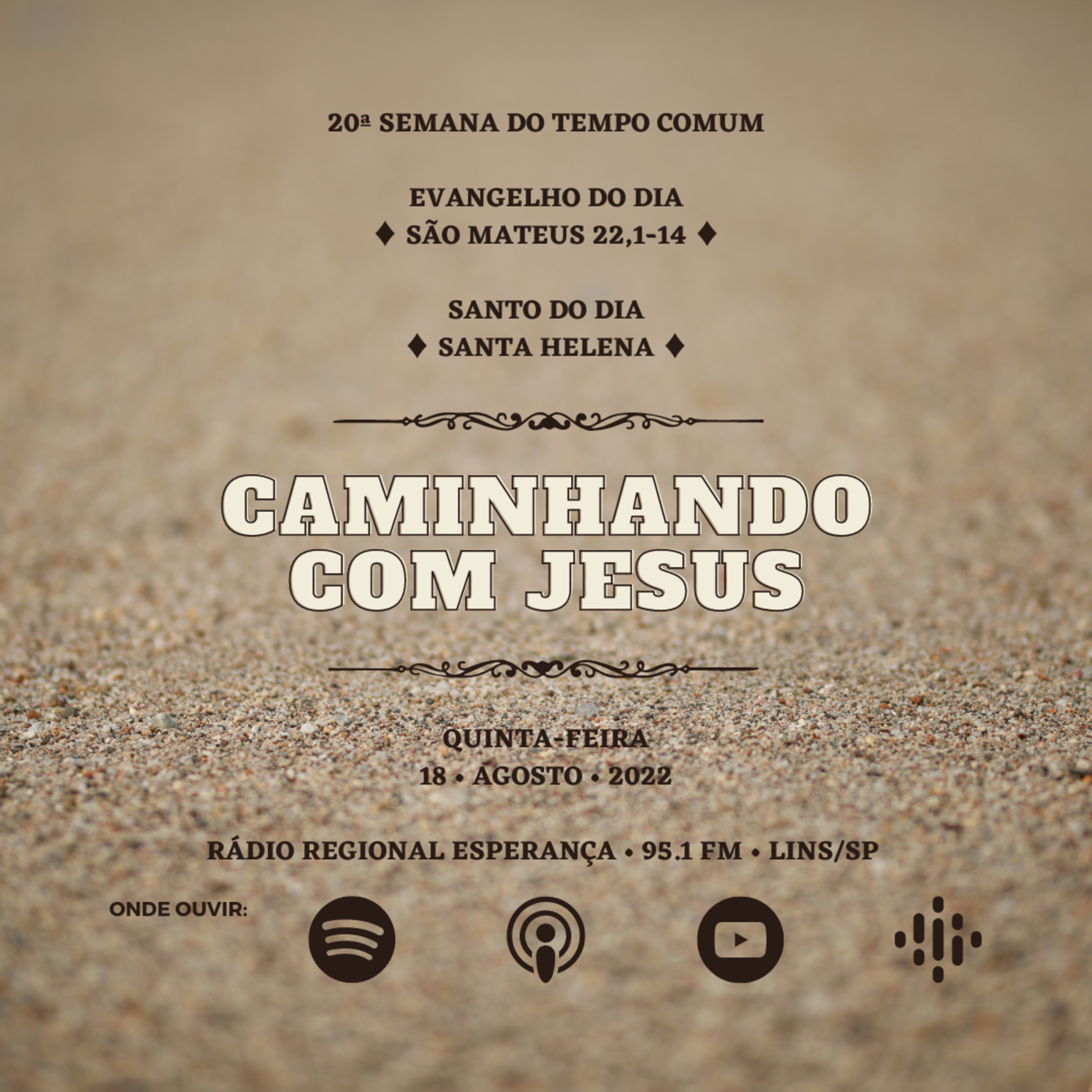 CAMINHANDO COM JESUS