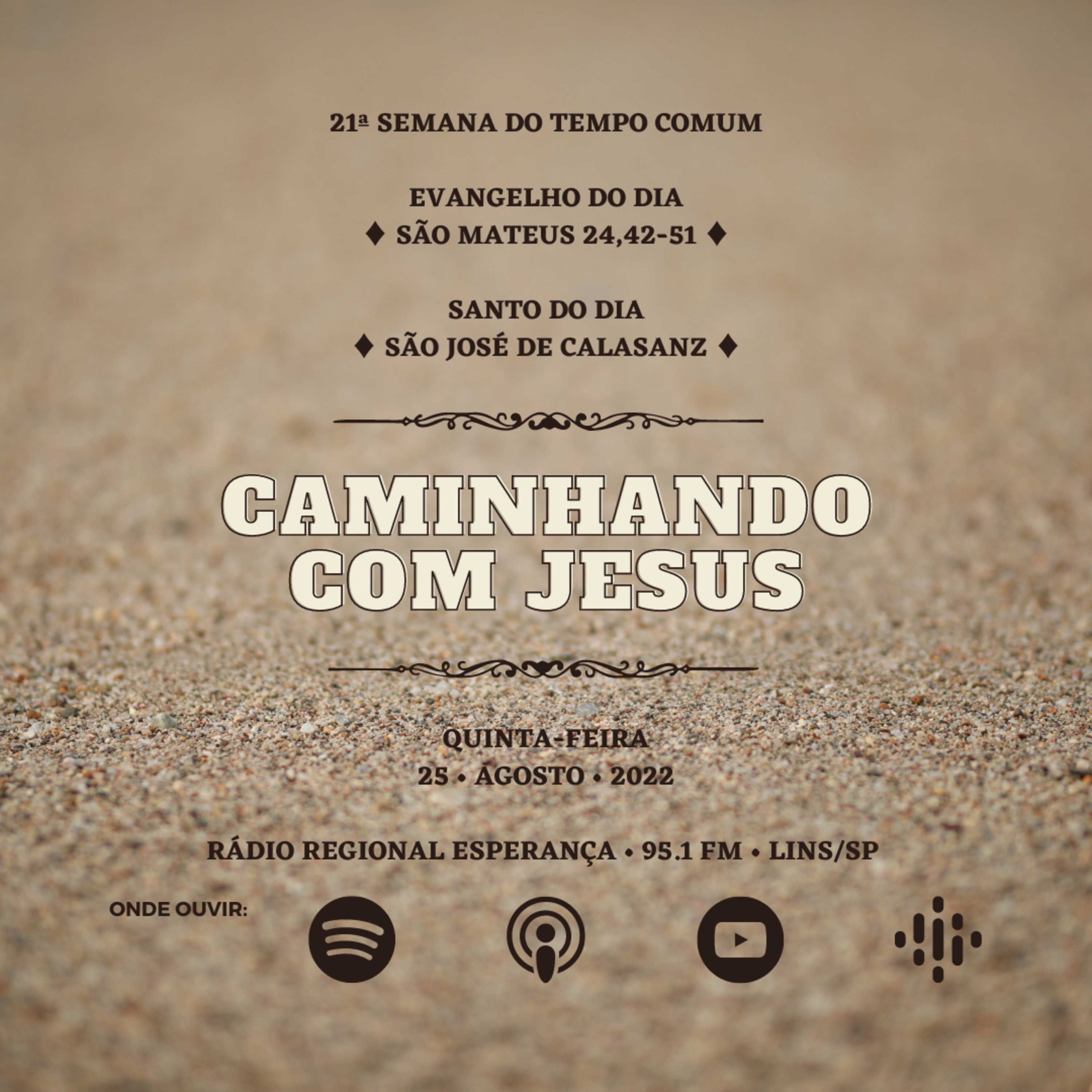 CAMINHANDO COM JESUS