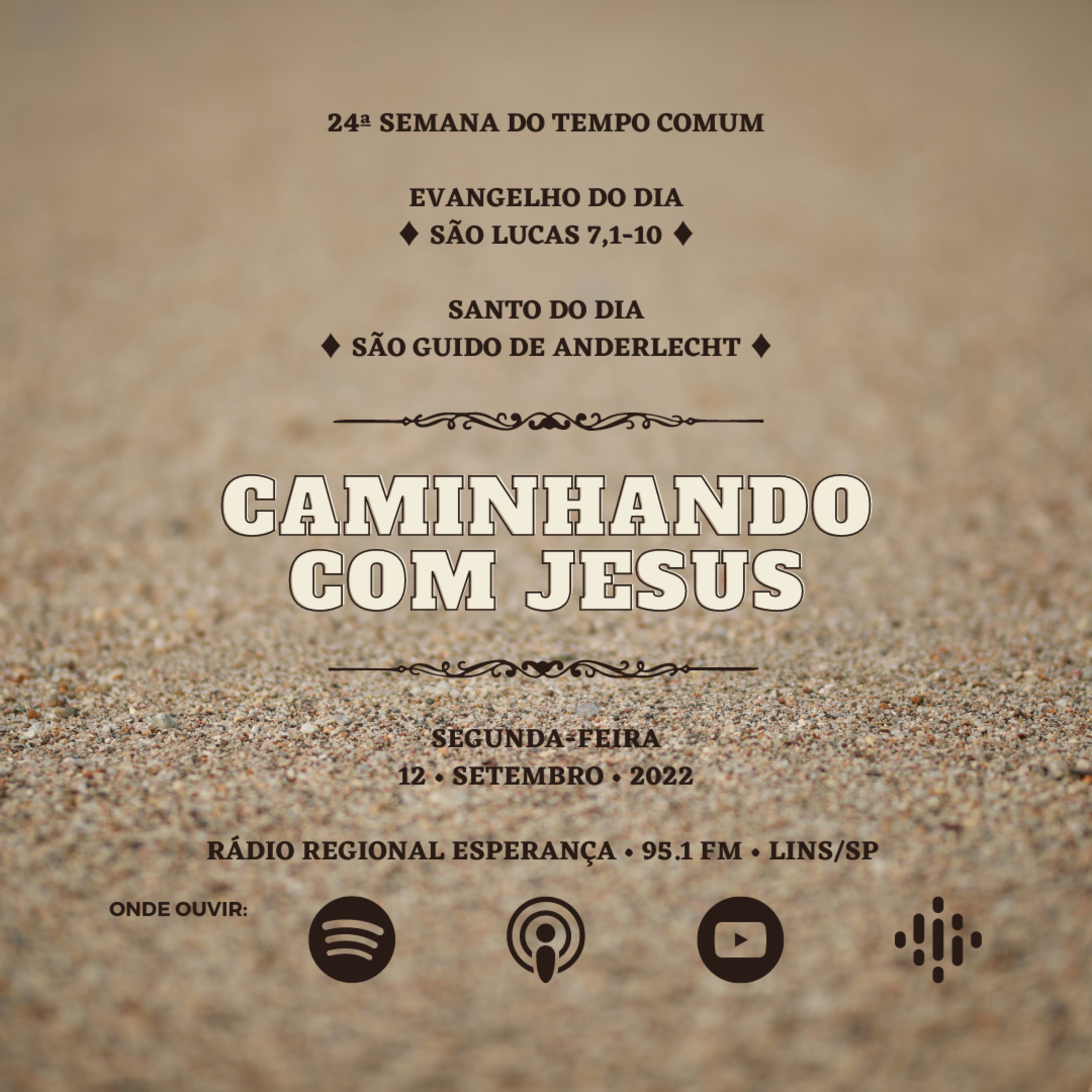 CAMINHANDO COM JESUS