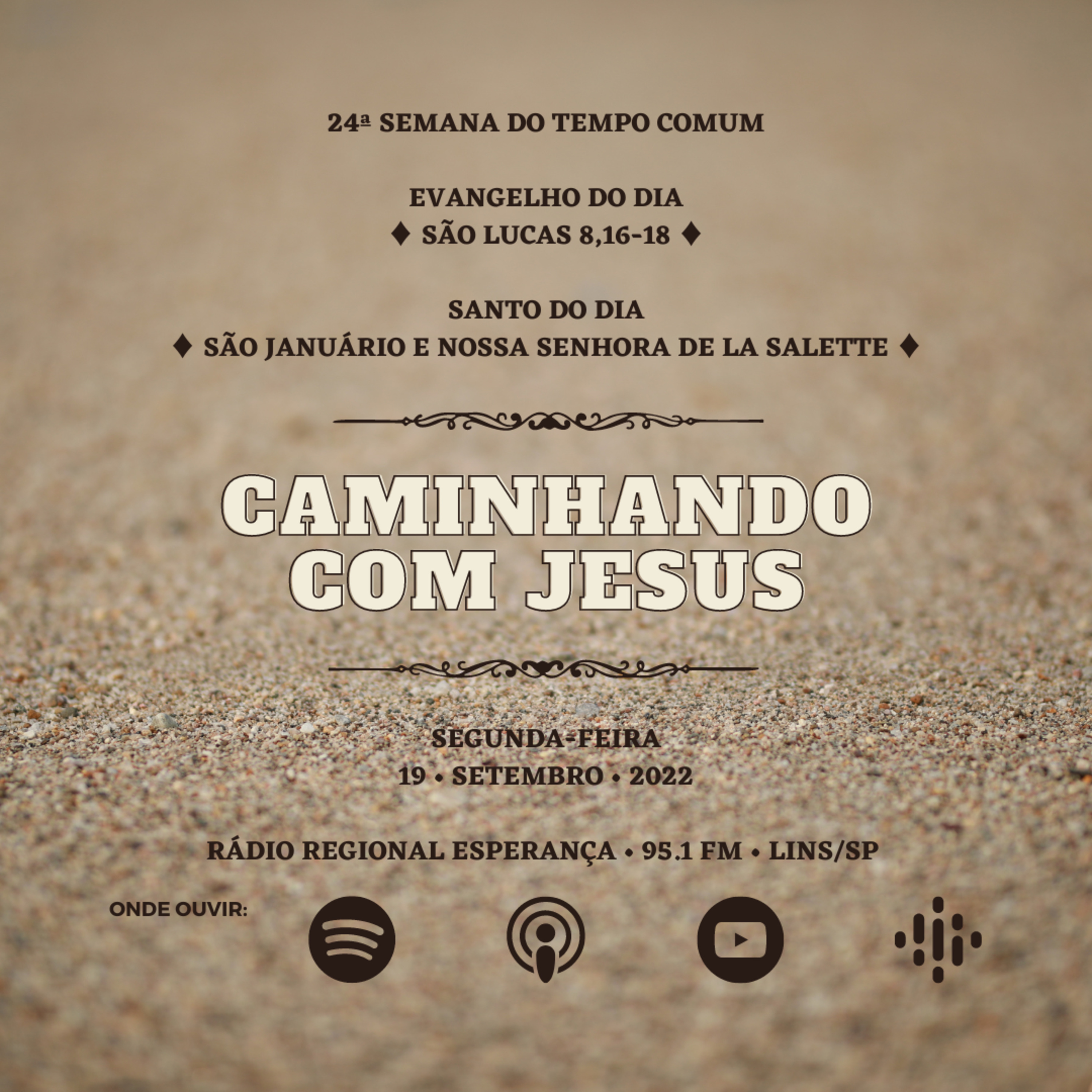 CAMINHANDO COM JESUS