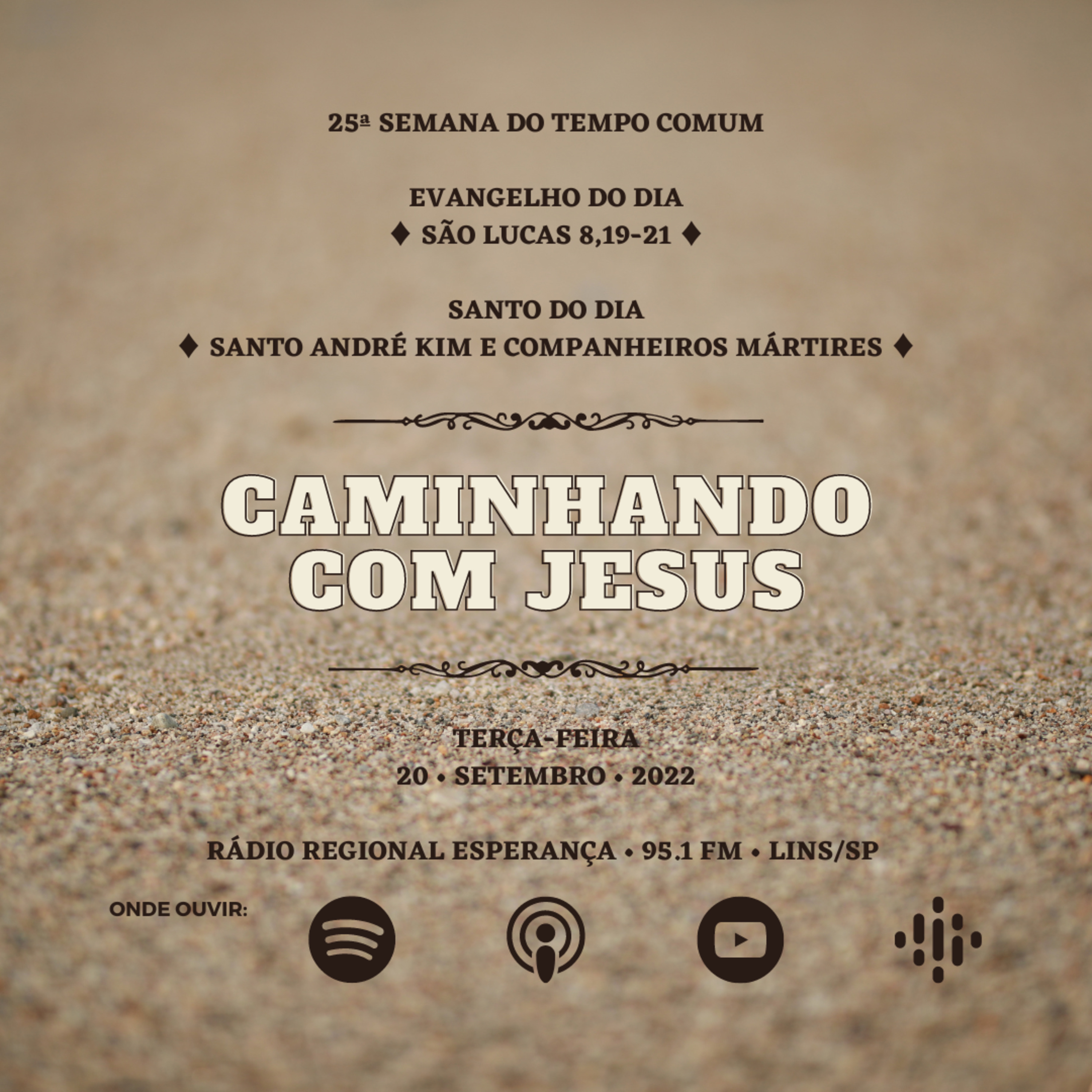 CAMINHANDO COM JESUS