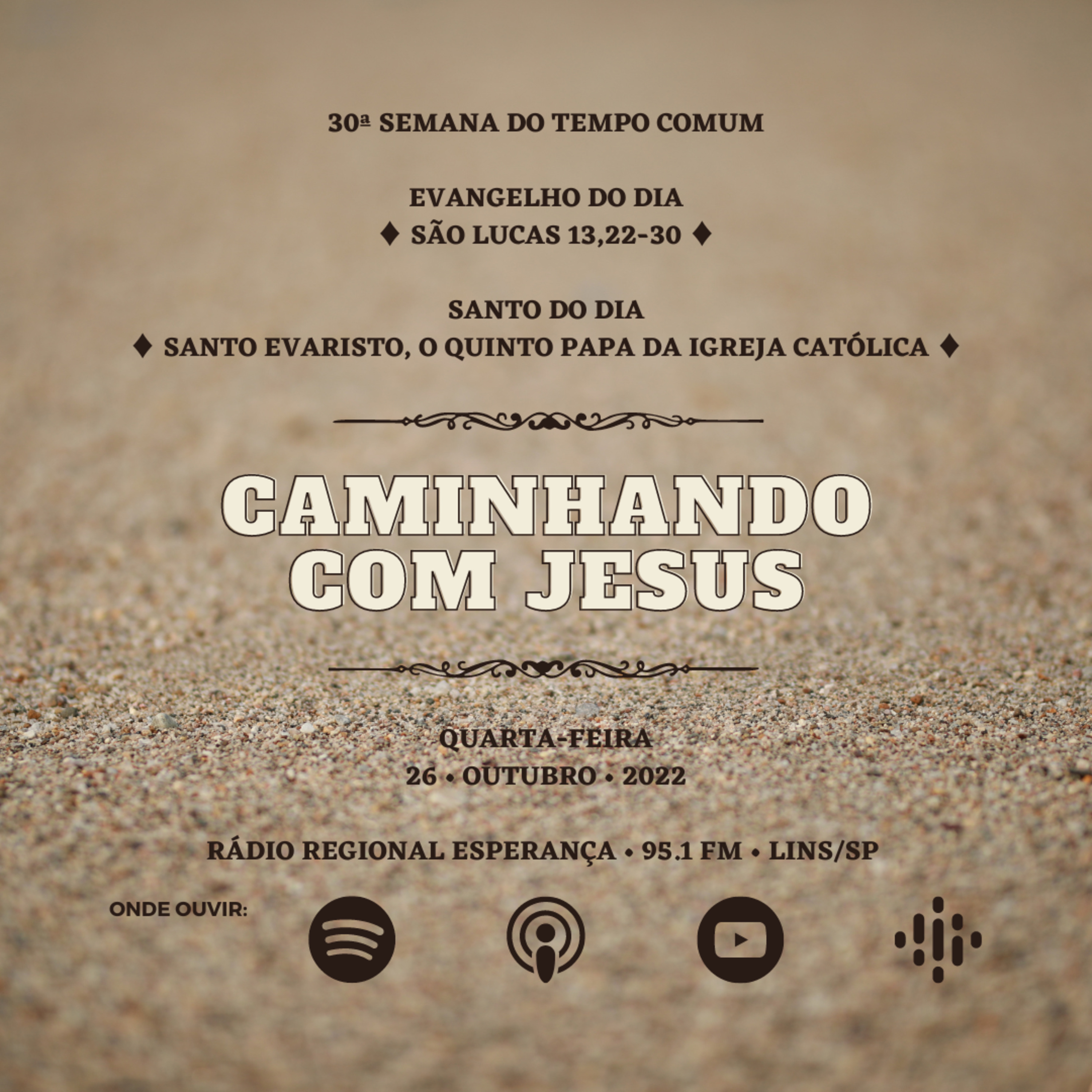 CAMINHANDO COM JESUS