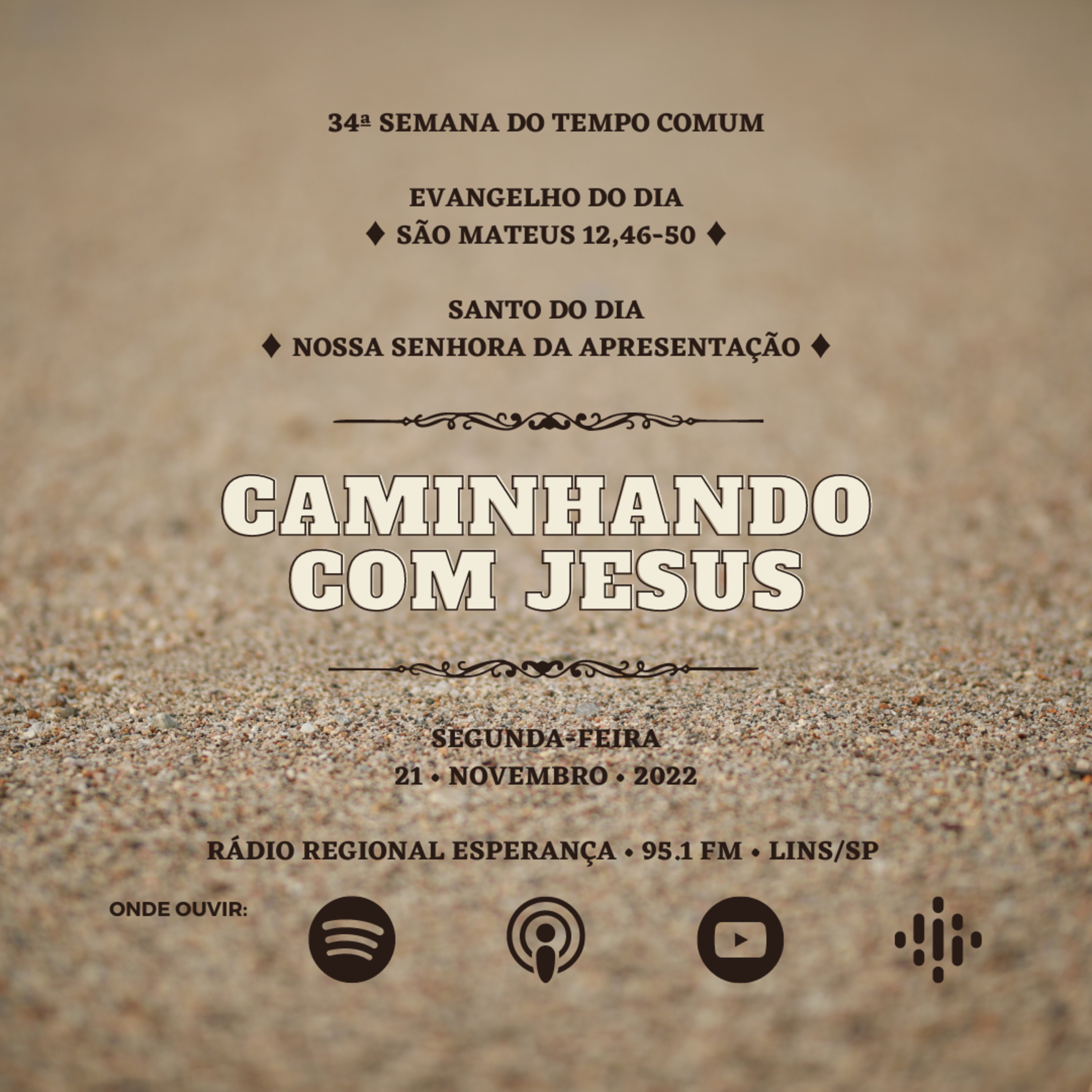 CAMINHANDO COM JESUS