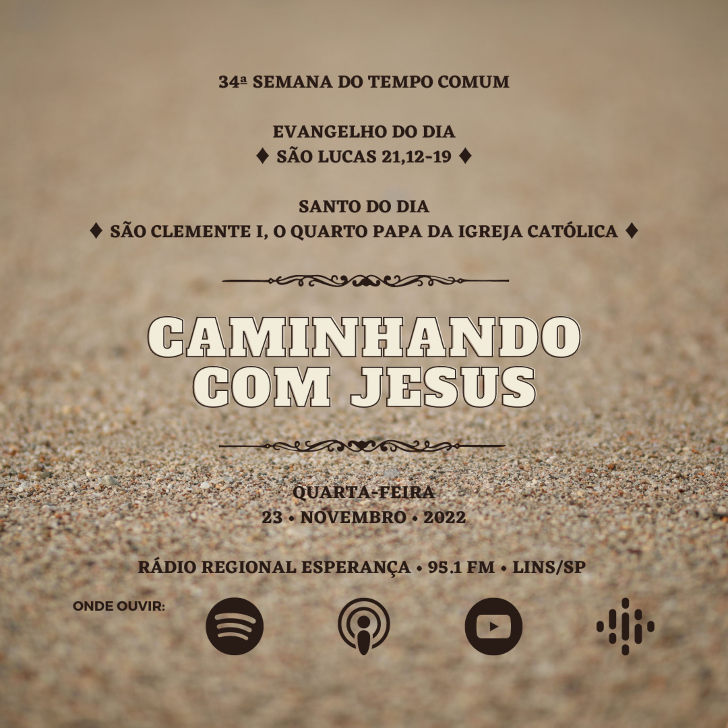 CAMINHANDO COM JESUS