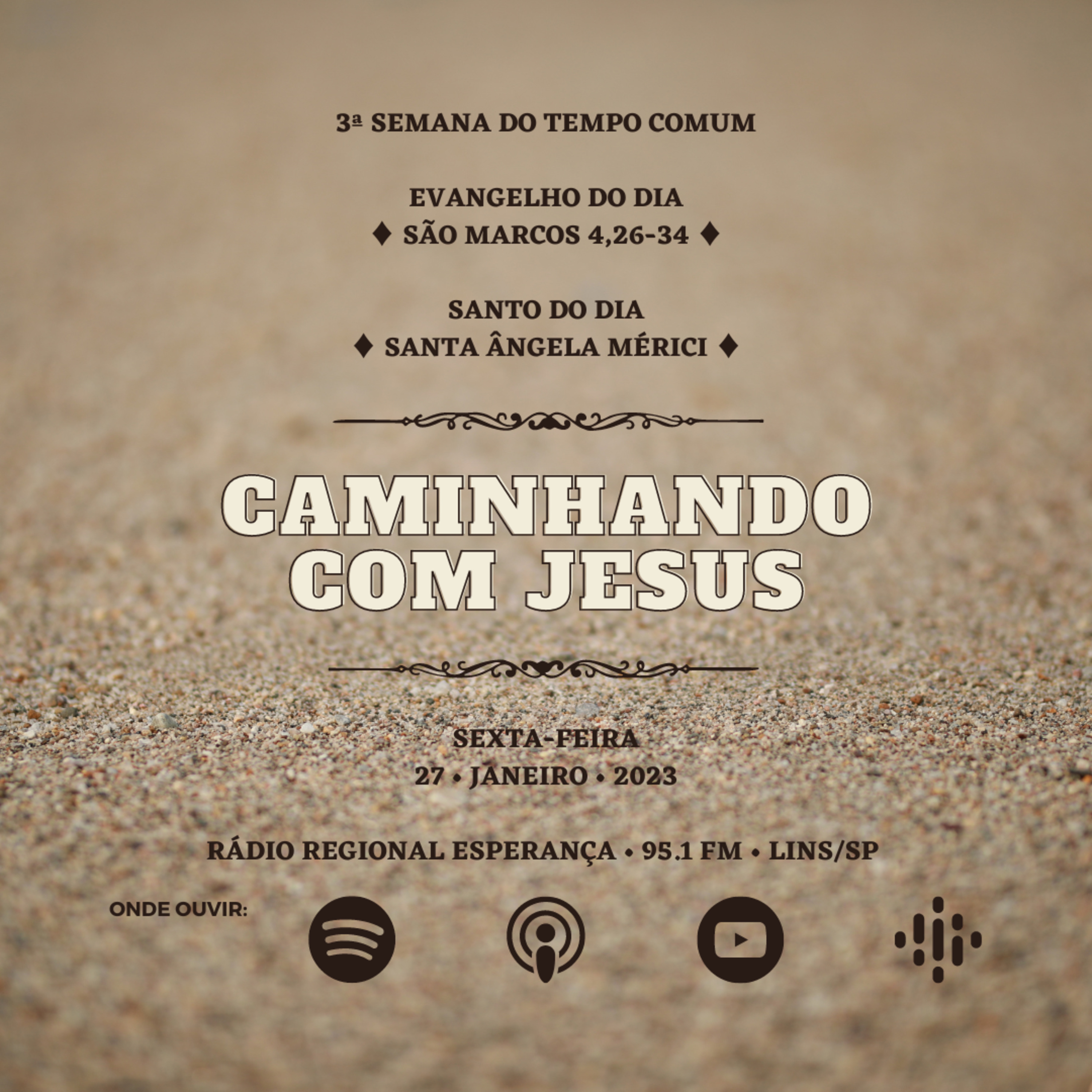CAMINHANDO COM JESUS