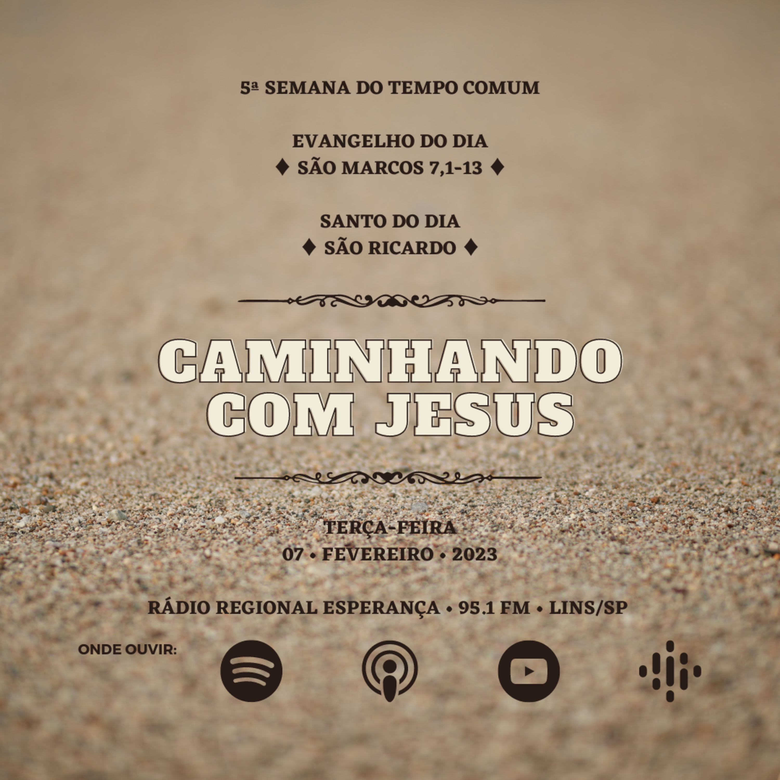 CAMINHANDO COM JESUS