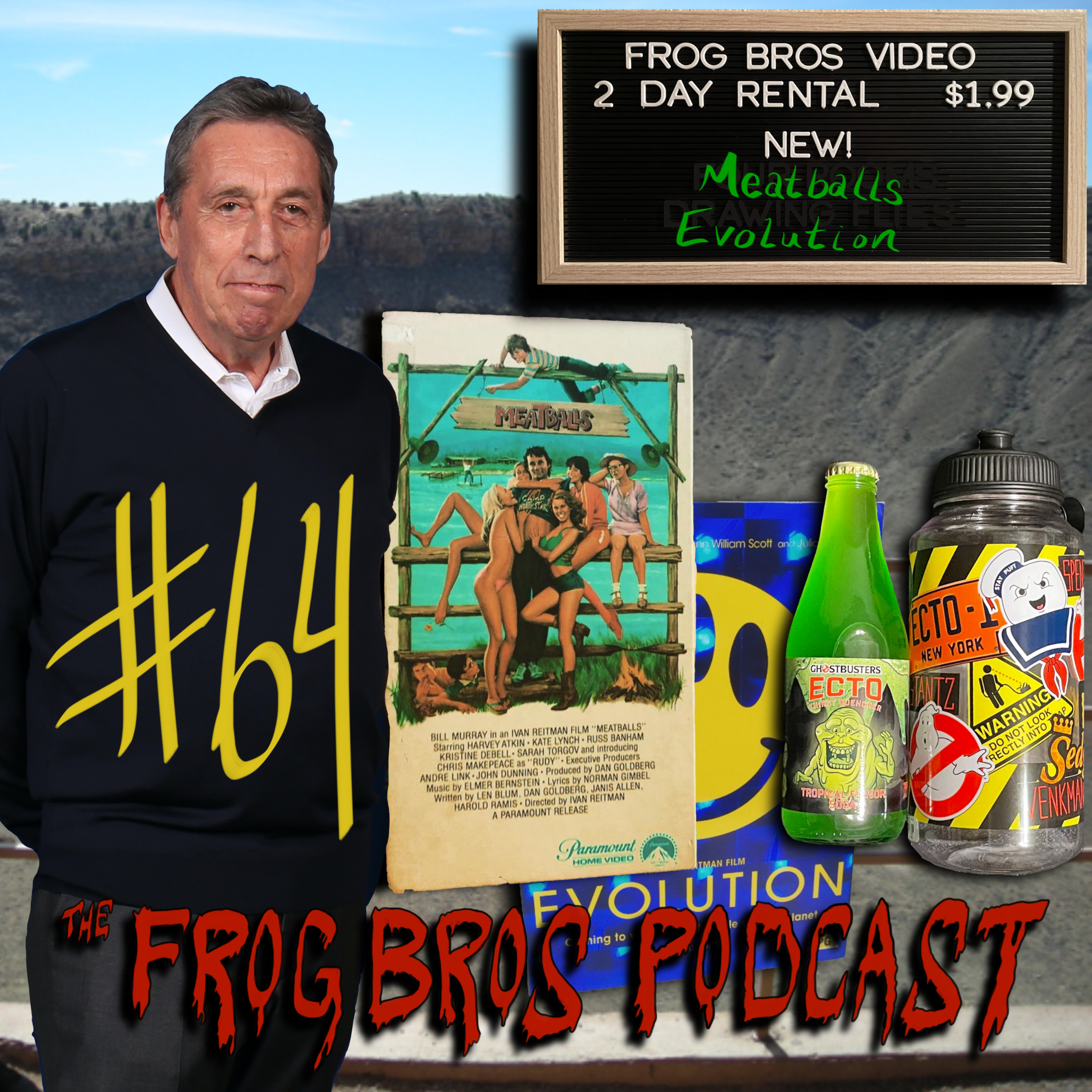 Ep. 64 - Meatballs, Evolution, Real Ghostbusters, Twin Peaks episode artwork