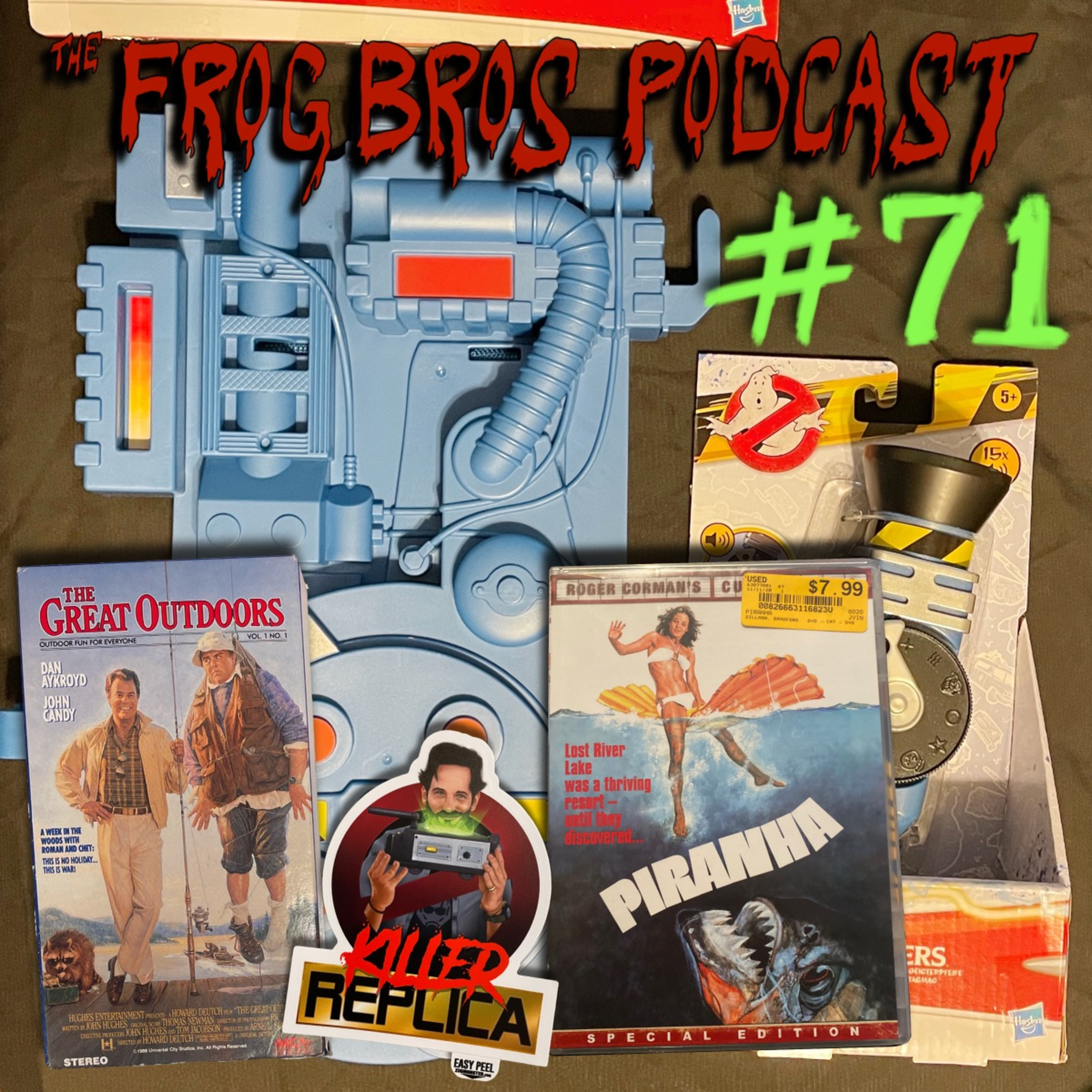 Ep. 71 - The Great Outdoors, Piranha, Twin Peaks, Ghostbusters Afterlife Trailer Hype episode artwork