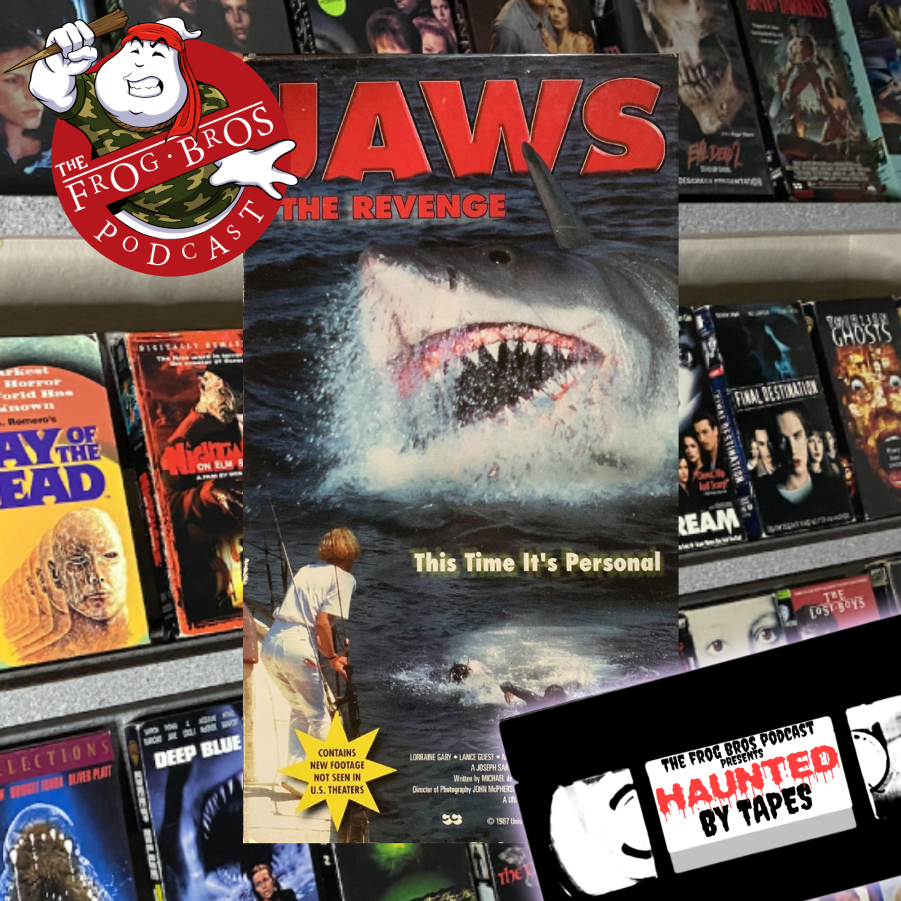 Jaws: The Revenge (1987) Haunted by Tapes episode artwork