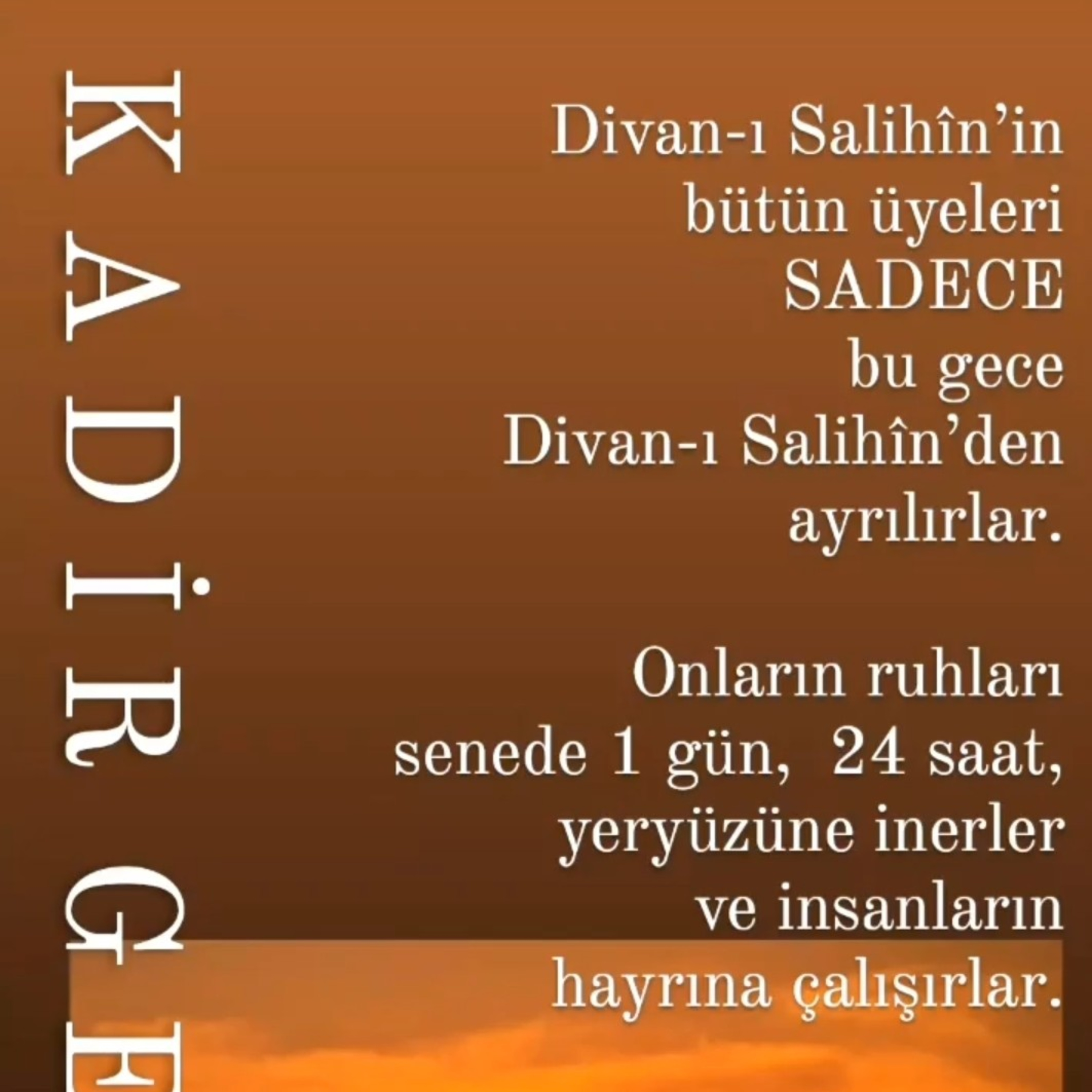 Allah Dostları için Sohbetler