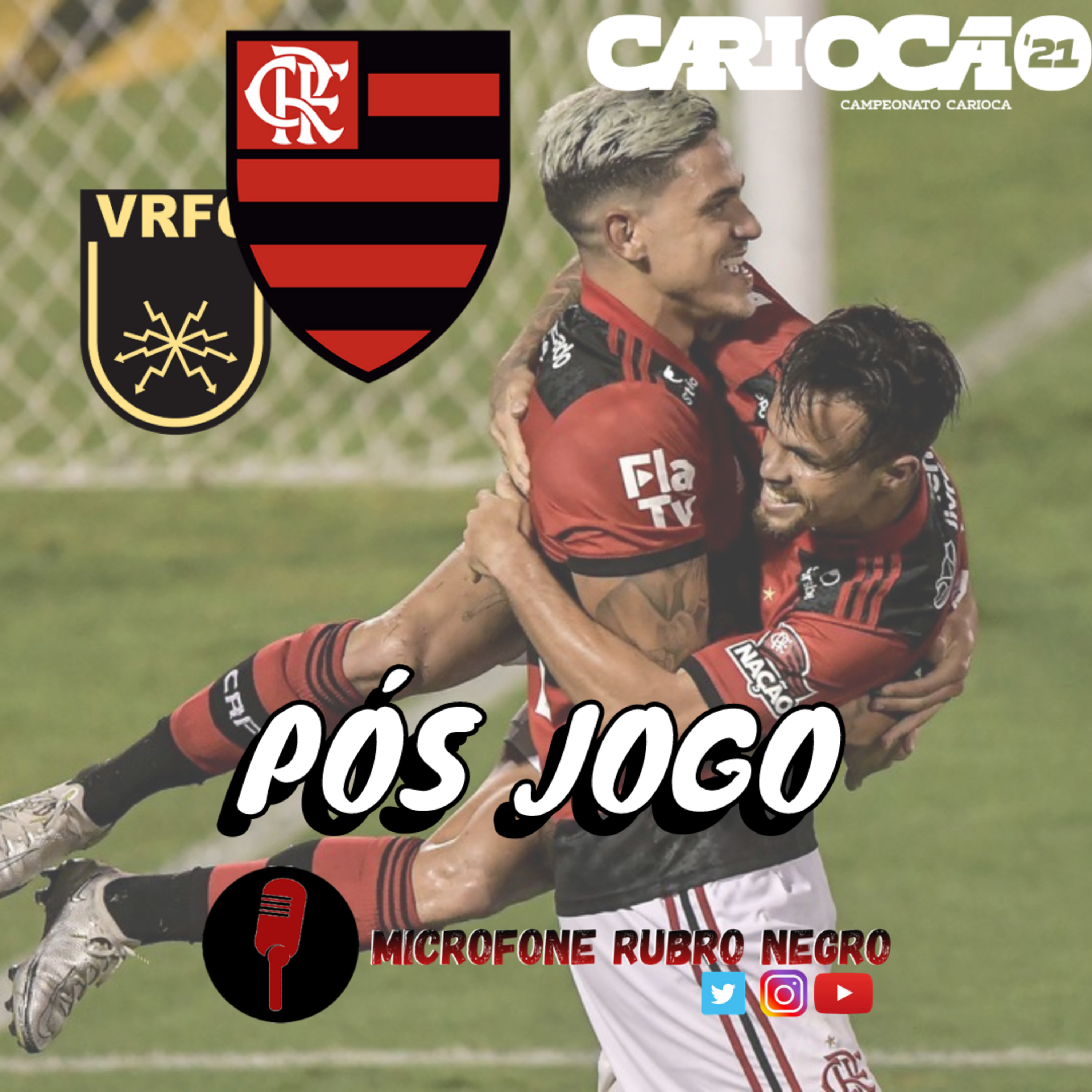 MICROFONE RUBRO NEGRO