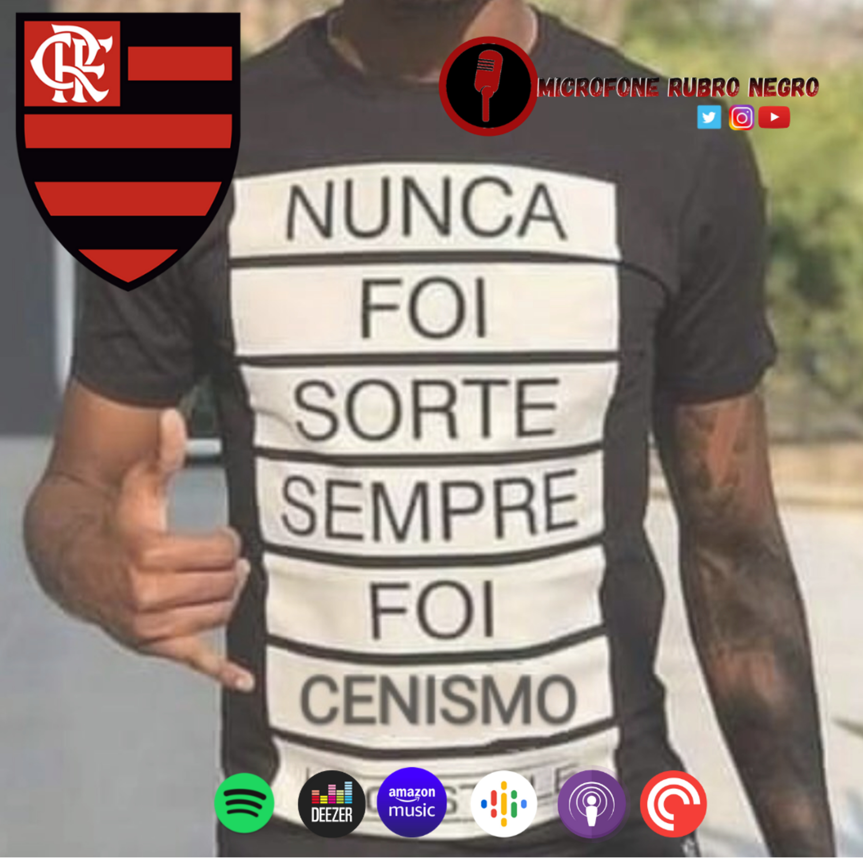 MICROFONE RUBRO NEGRO