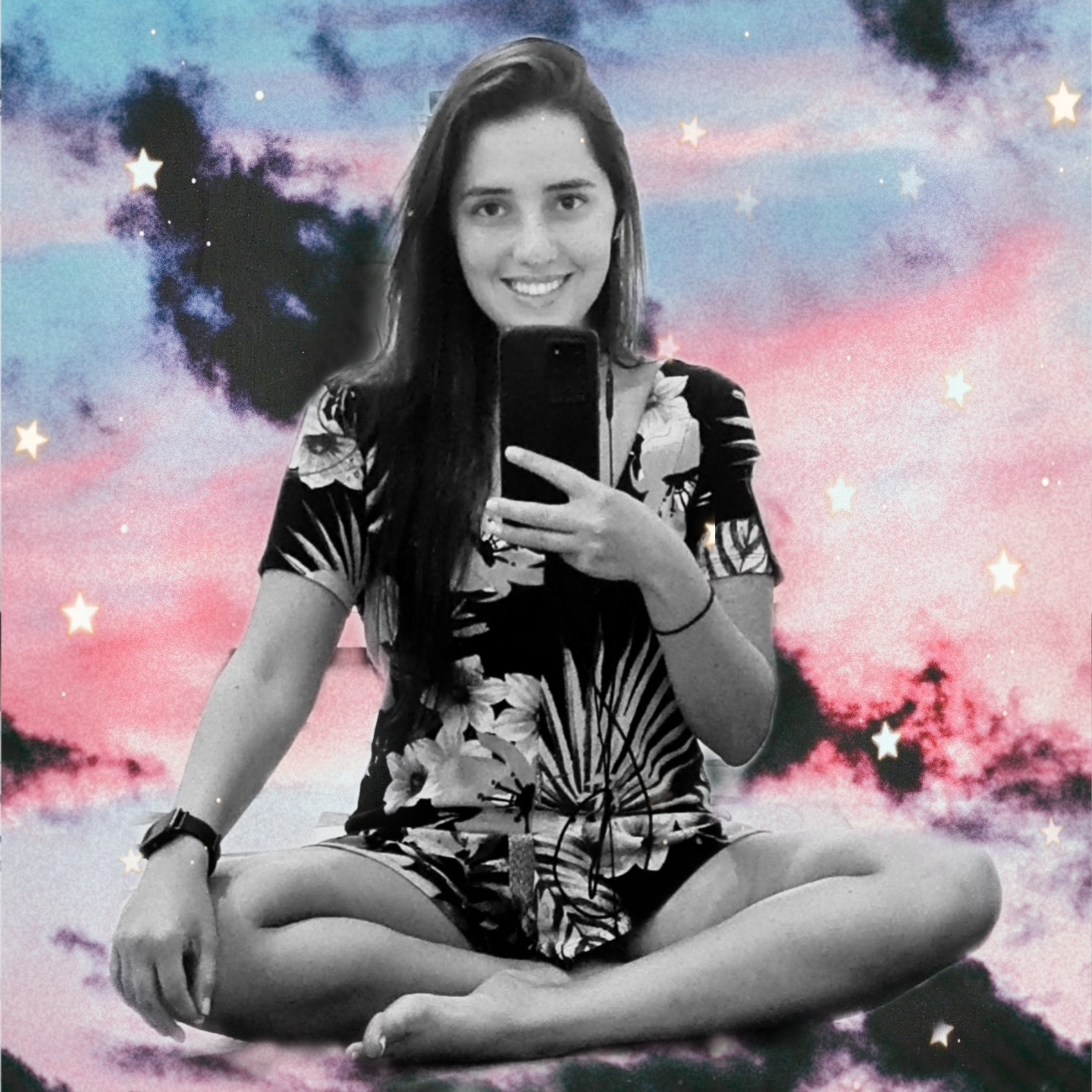 LI NO ESPAÇO - por Alline Baldin