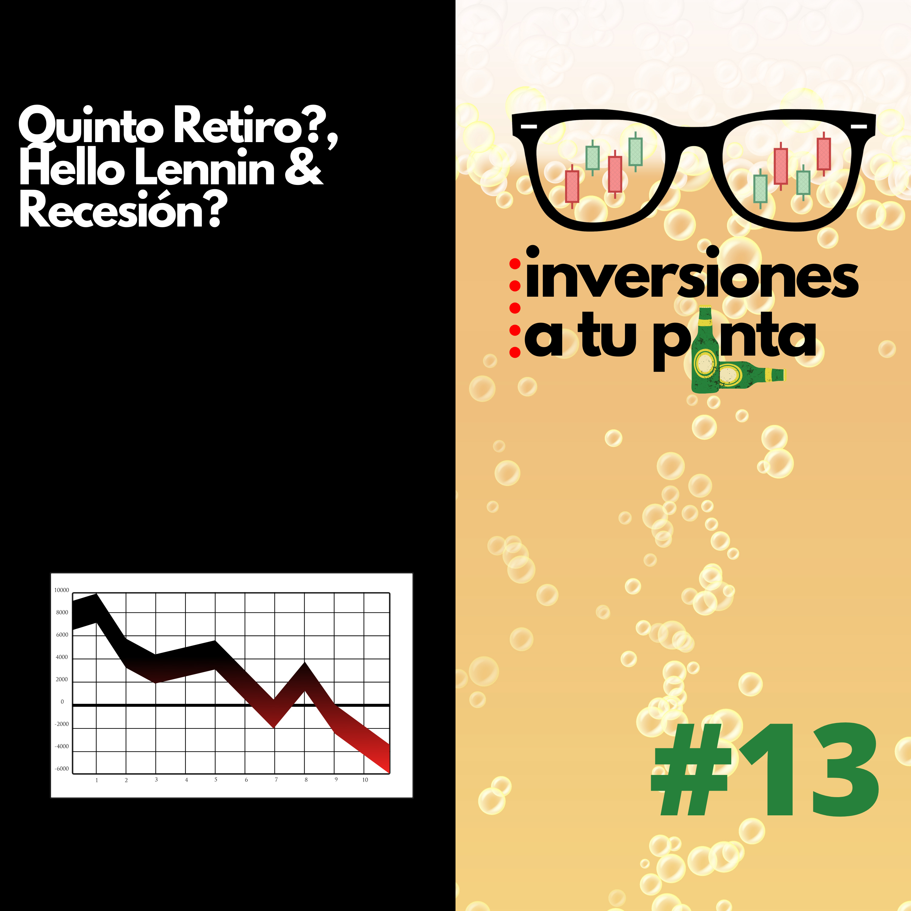 Inversiones a tu Pinta #13. Quinto Retiro?, Hello Lennin & Recesión?