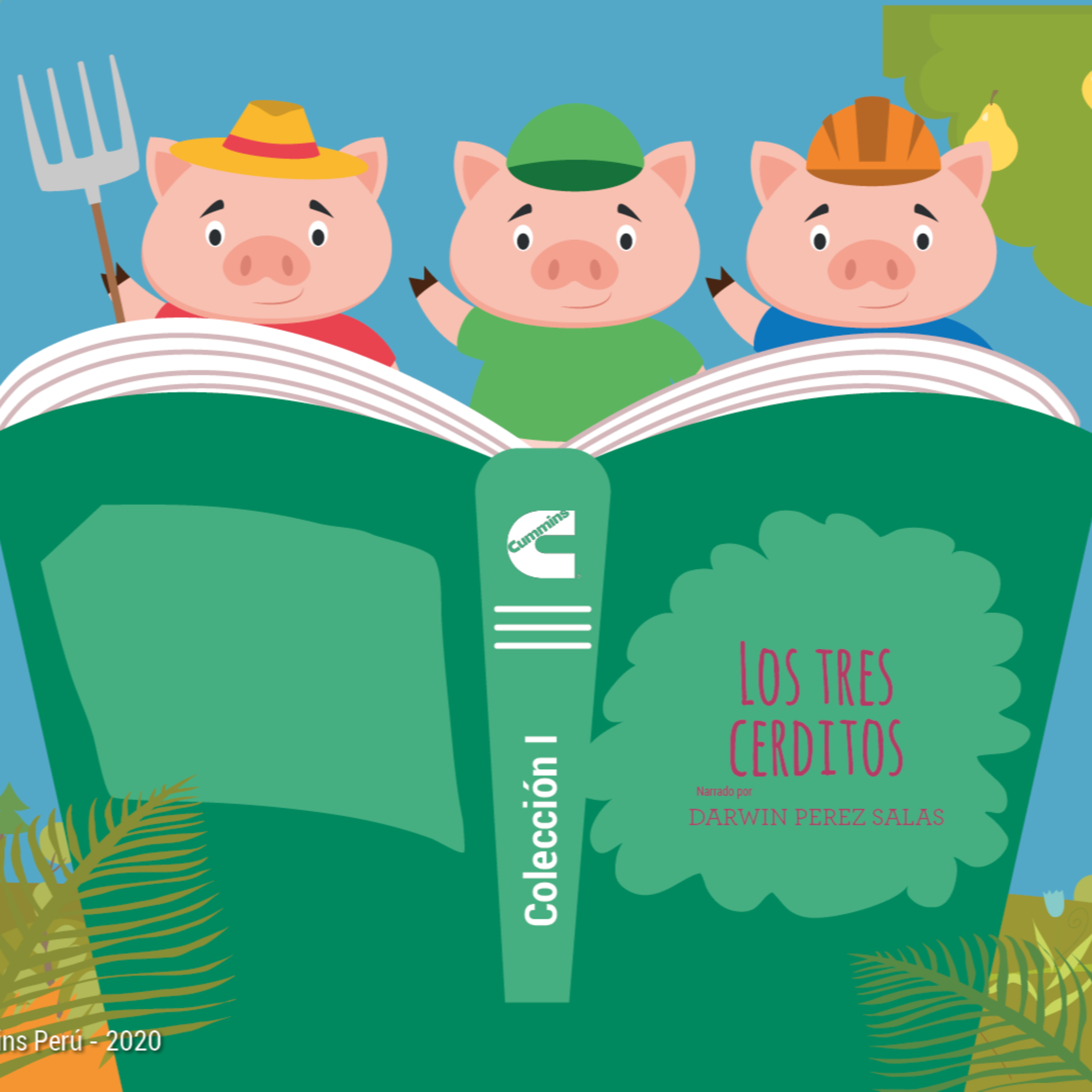 18.- Los tres cerditos
