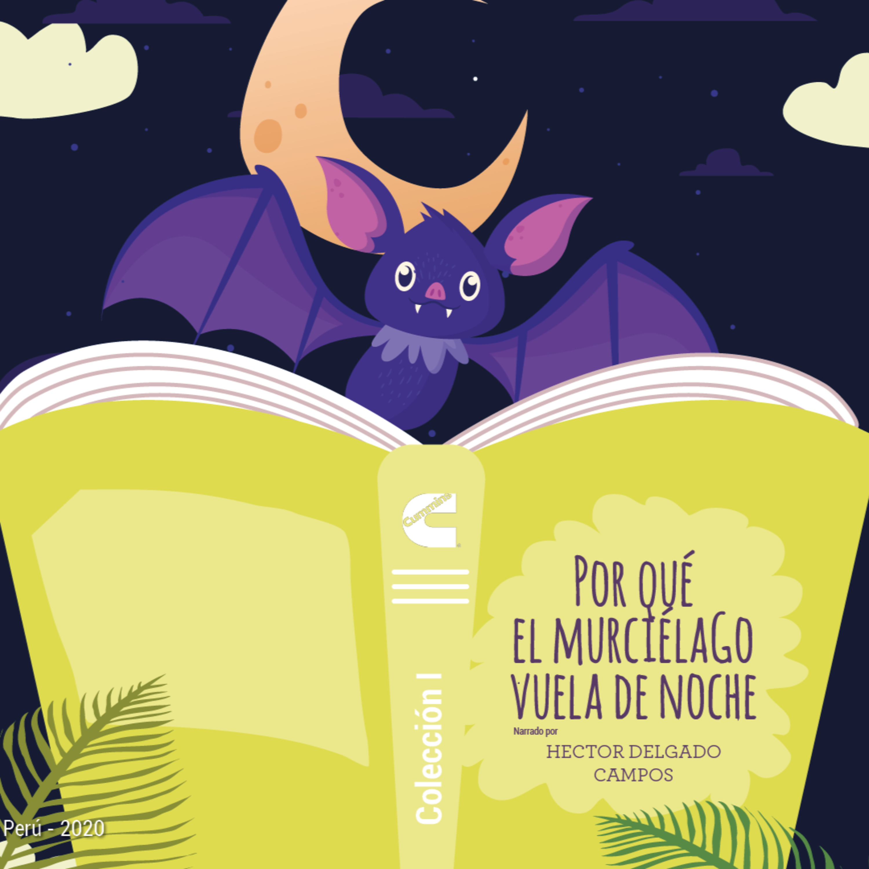 42. ¿Por qué el murciélago vuela de noche?