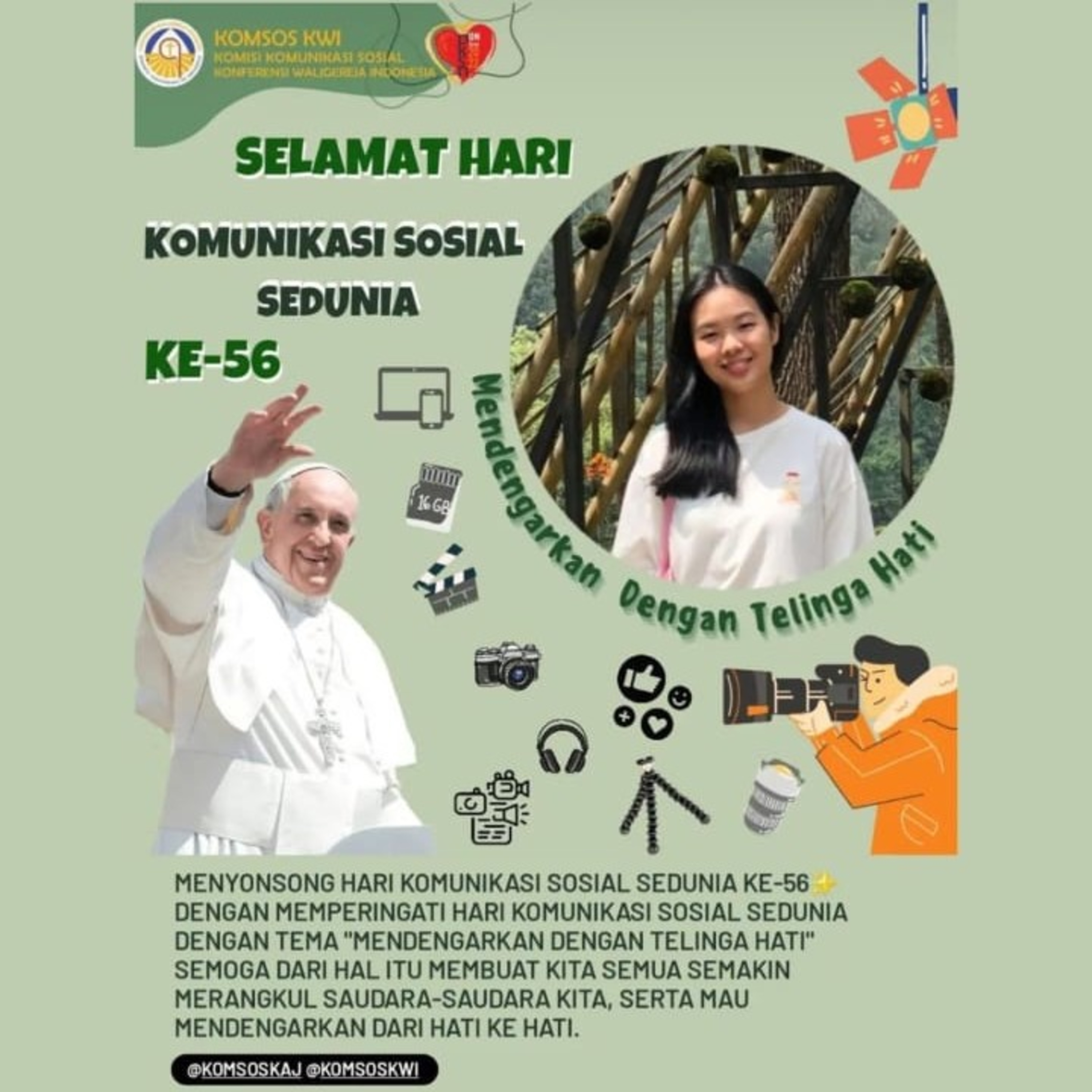 "LEPASKAN PRASANGKA PASANG TELINGA HATI" - lomba podcast pewartaan Komisi Komsos KWI 2022 episode artwork