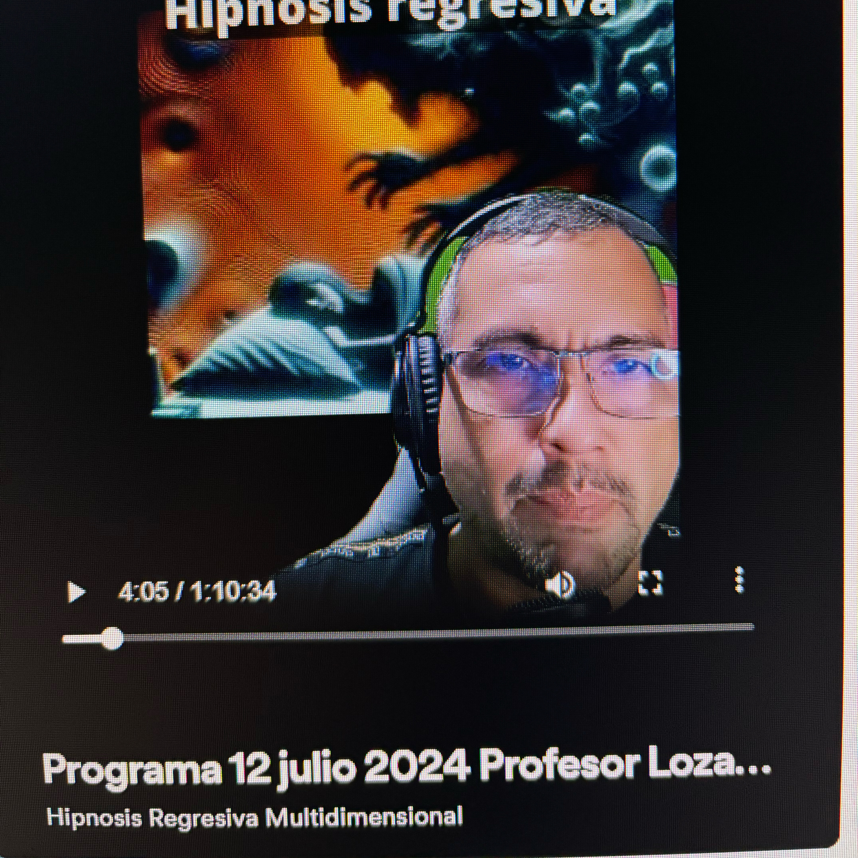 Hipnosis Regresiva Multidimensional Profesor Lozada
