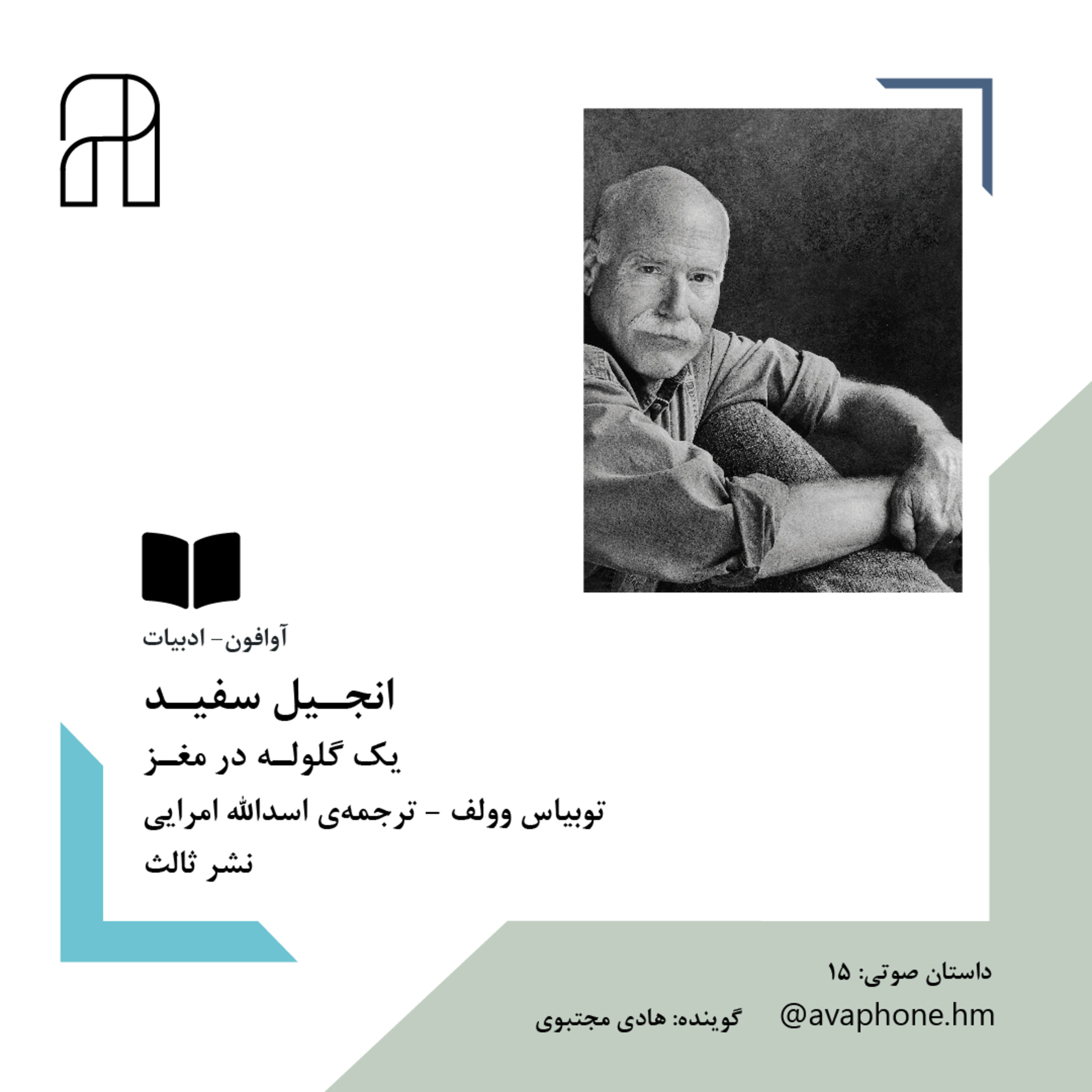 کاور یک گـلـوله در مـغـز - توبـیـاس وولف