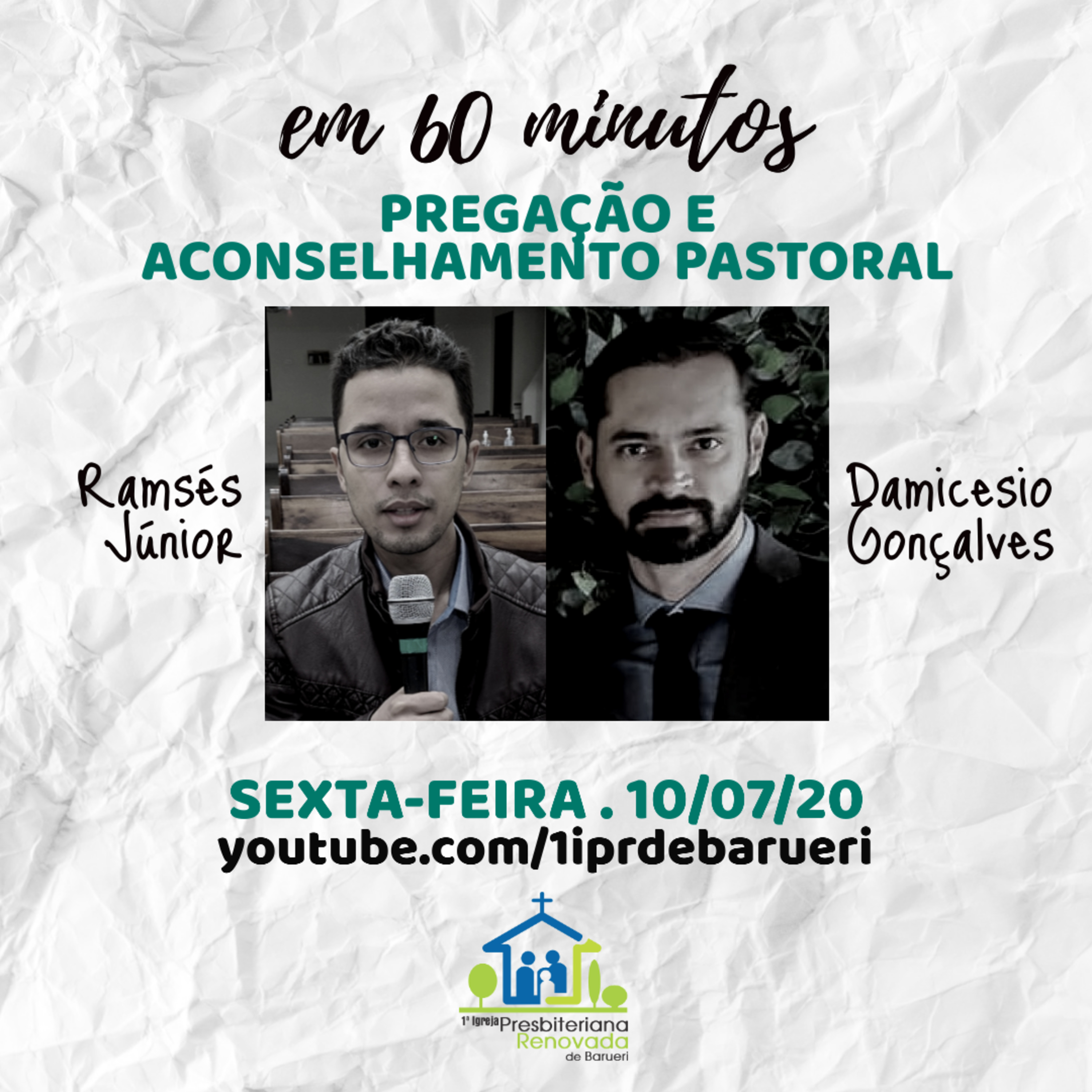 Em 60 minutos: pregação e aconselhamento pastoral #6 episode artwork