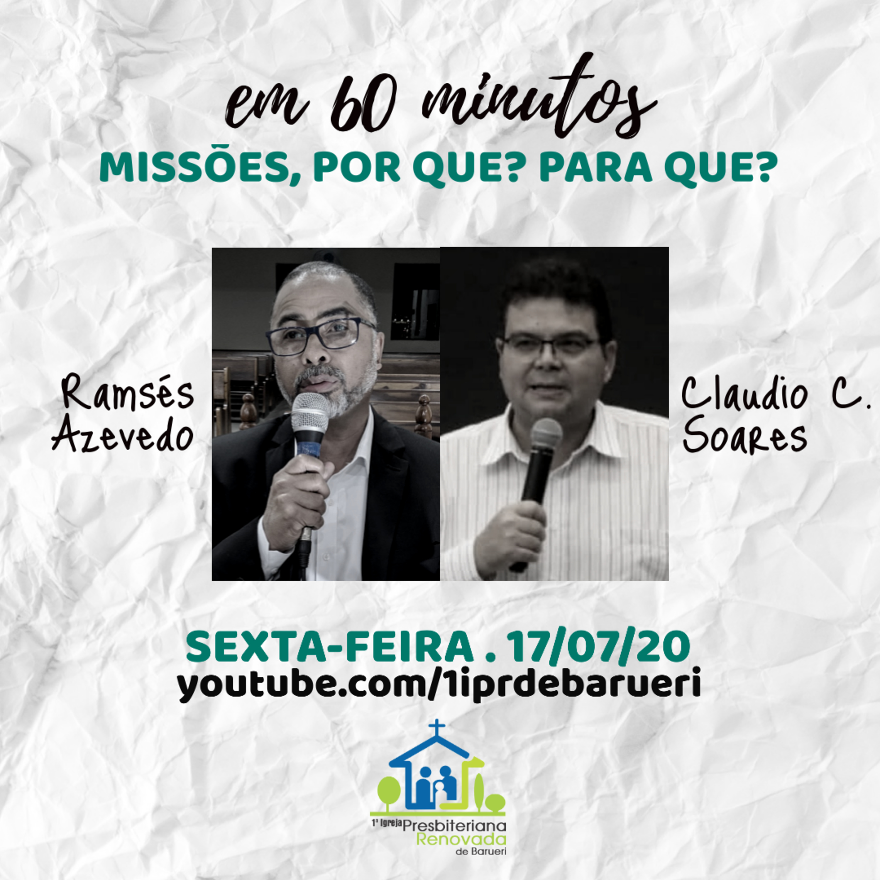Em 60 minutos: missões, por que? para que? #7 episode artwork