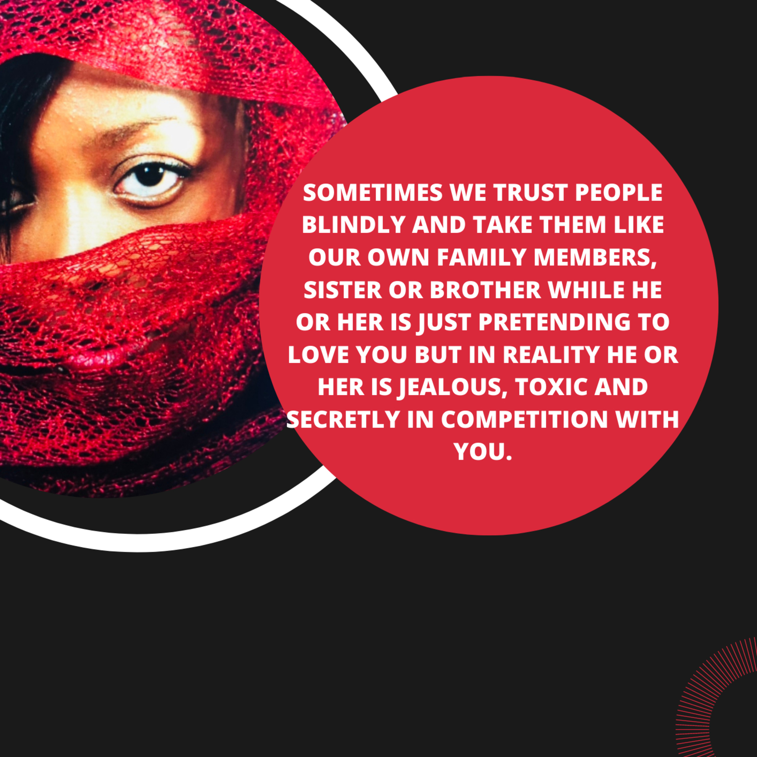 Sometimes we trust people blindly… episode artwork