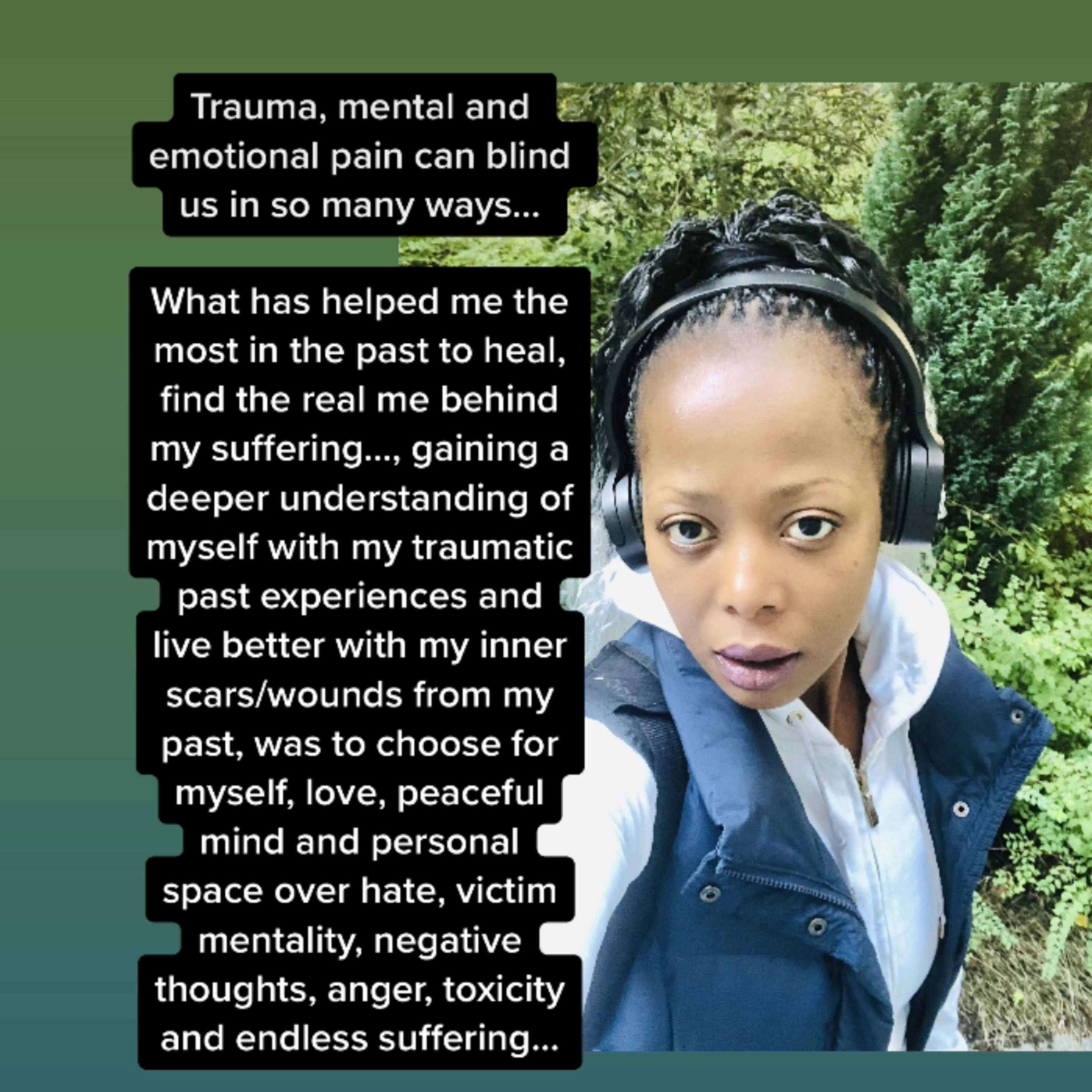 Trauma, mental and emotional pain can blind us in so many ways... episode artwork