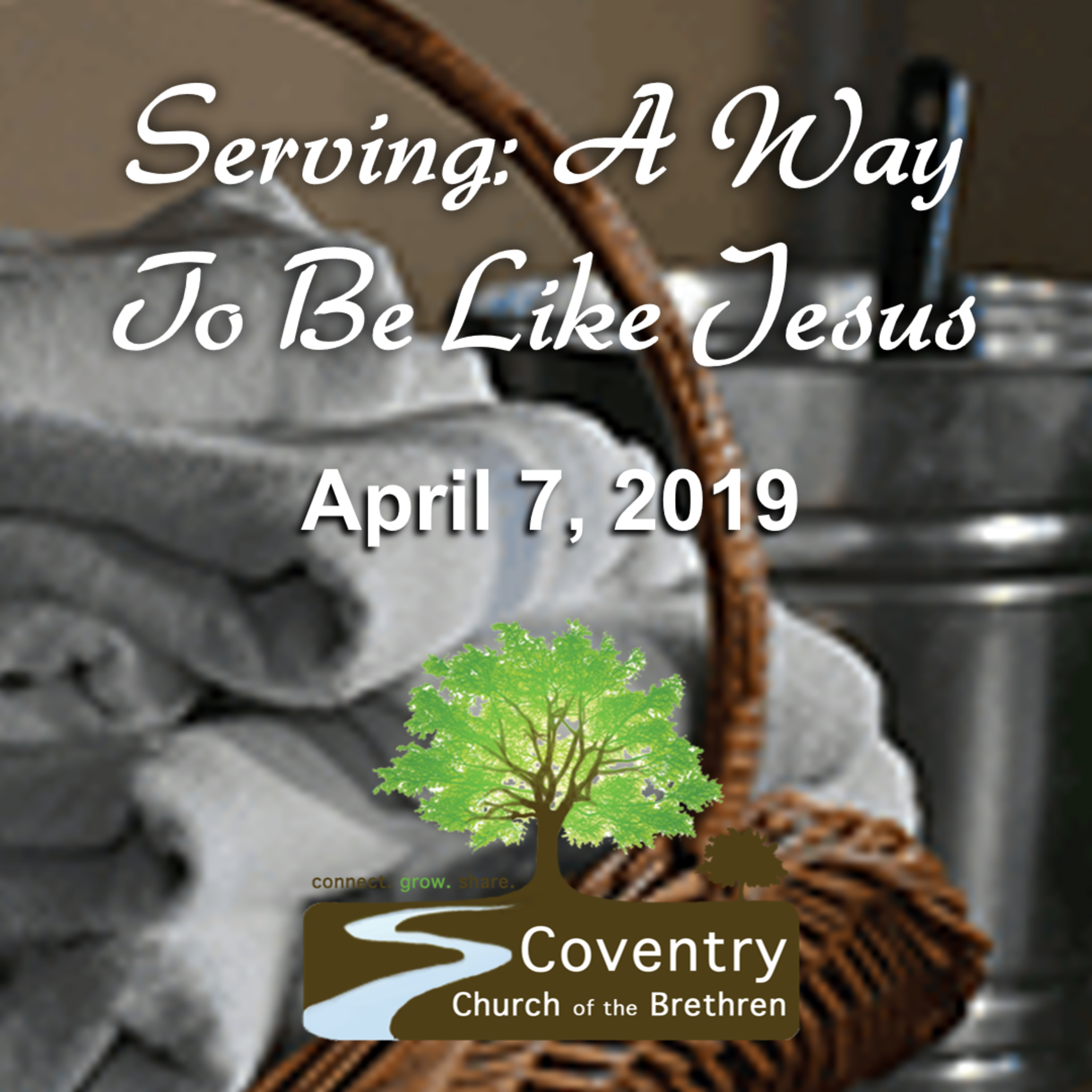 Serving: A Way to be Like Jesus