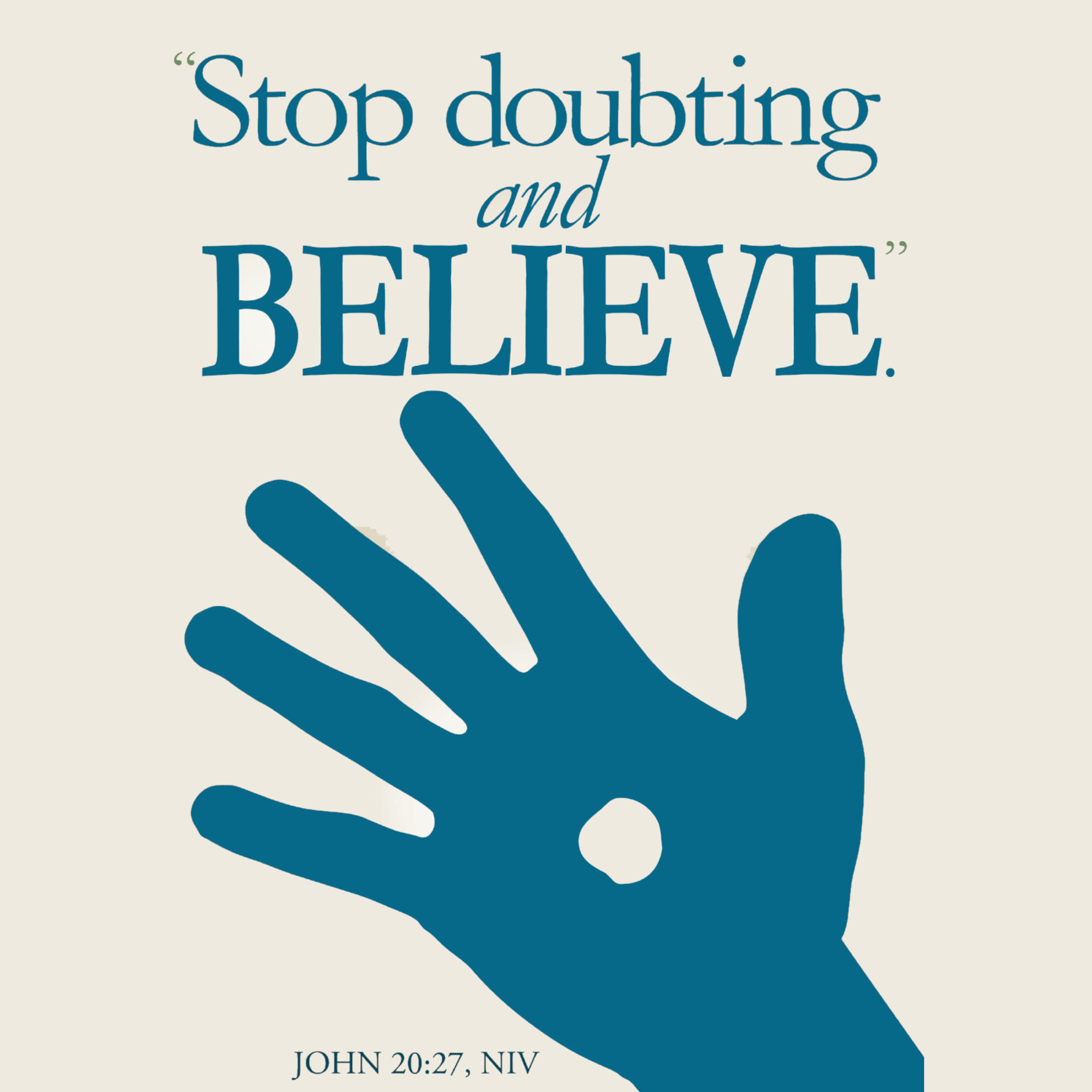 Stop Doubting and Believe episode artwork