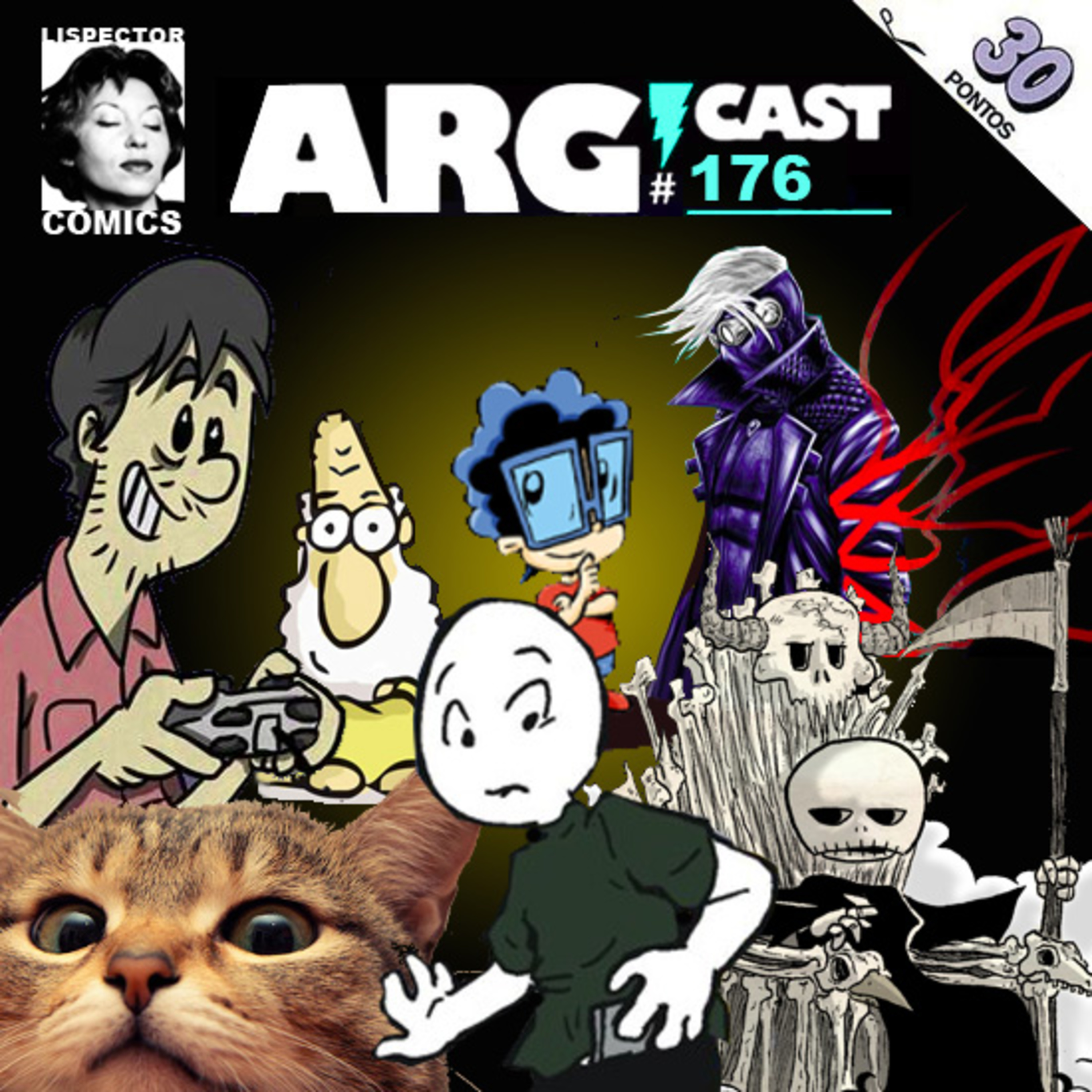ArgCast #176 – Webcomics episode artwork