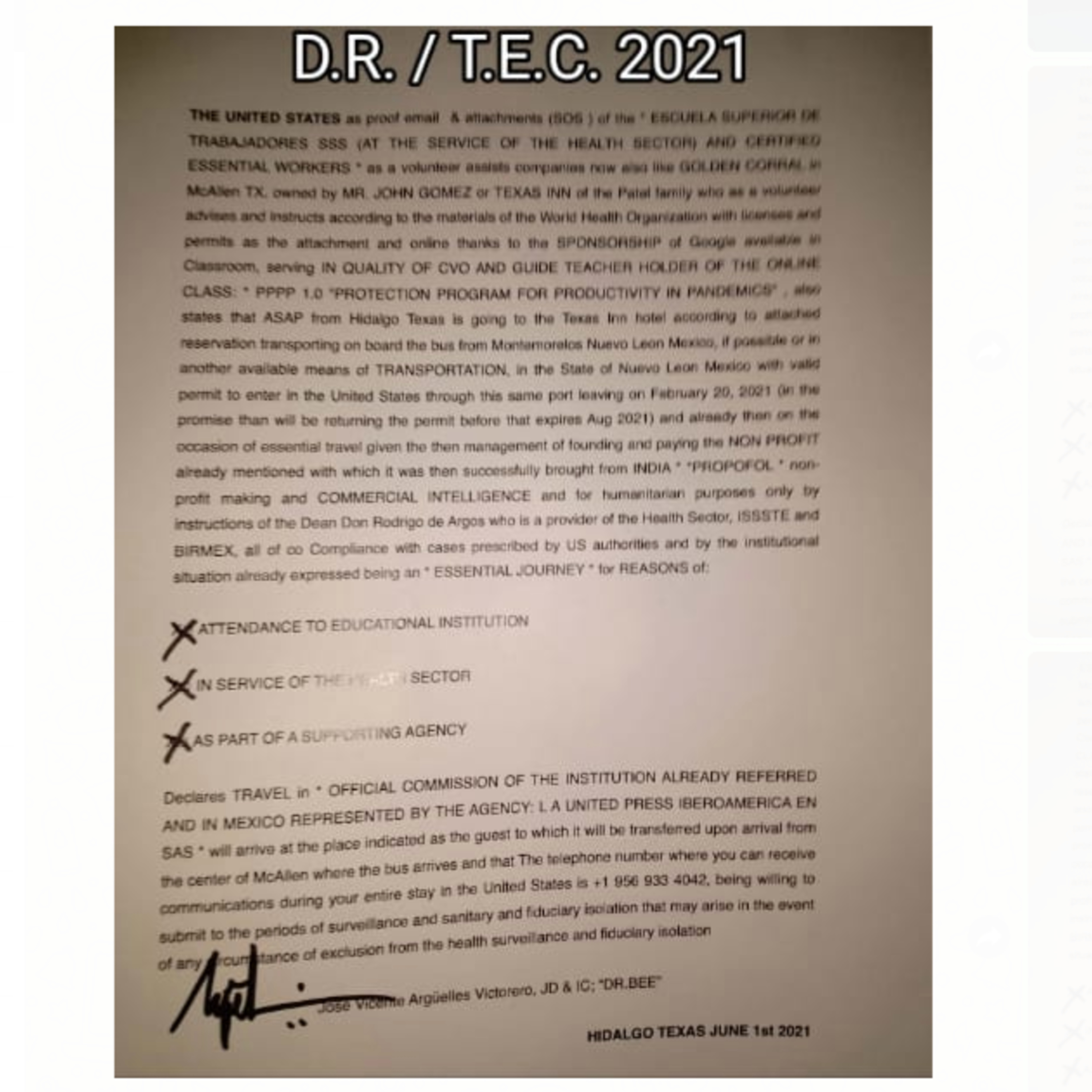 VERDADES DE SÍNDEMIA del Doctor Bee