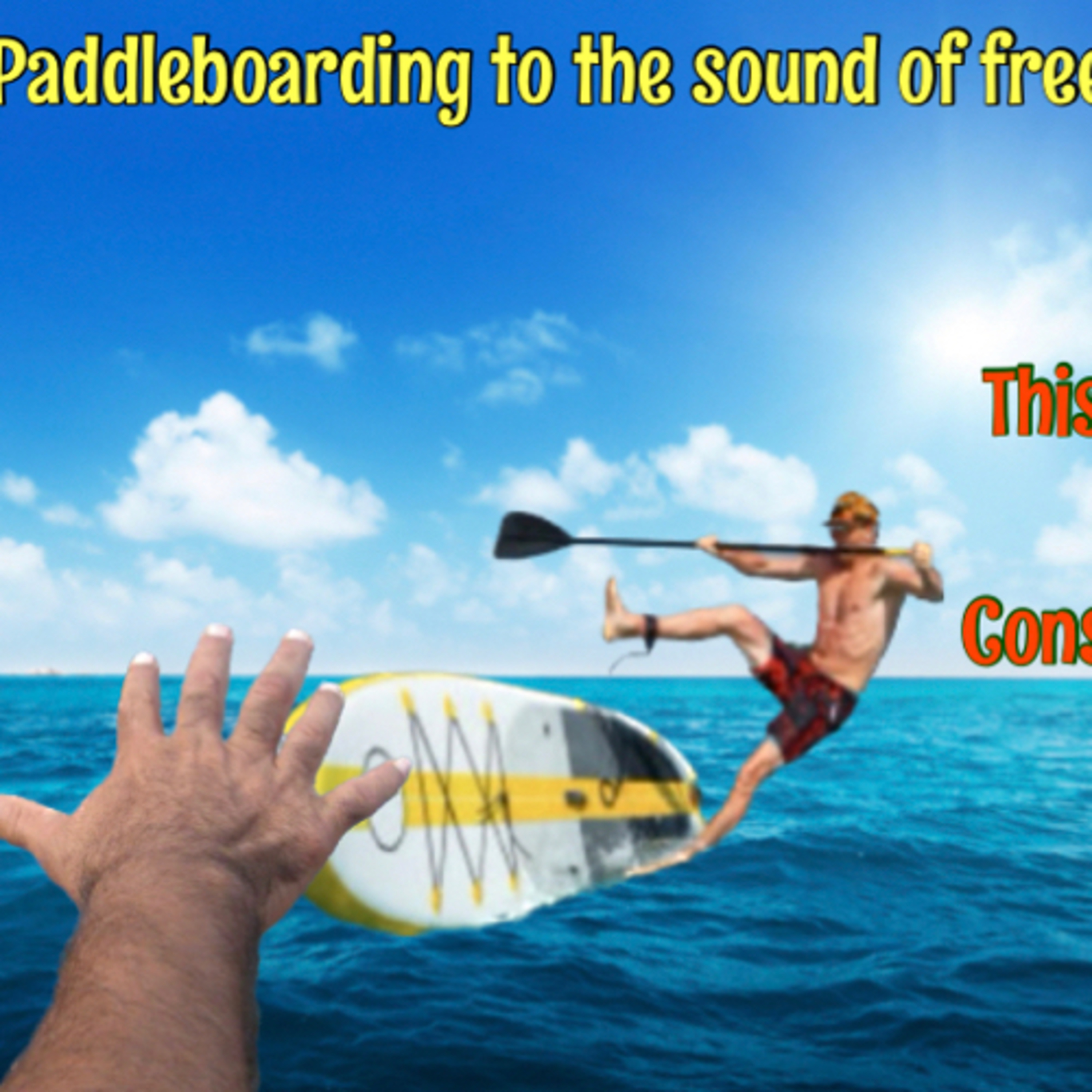 Paddleboarding to the sound of freedom episode artwork